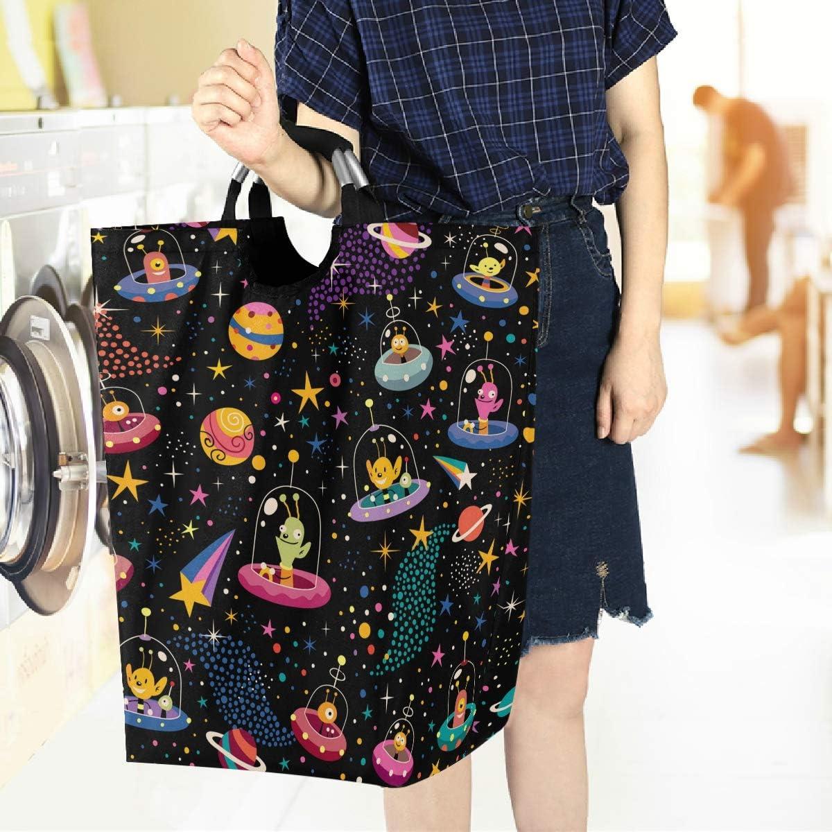 Cesta de Lavandería Plegable Visesunny Grande 80L Color Alienígena