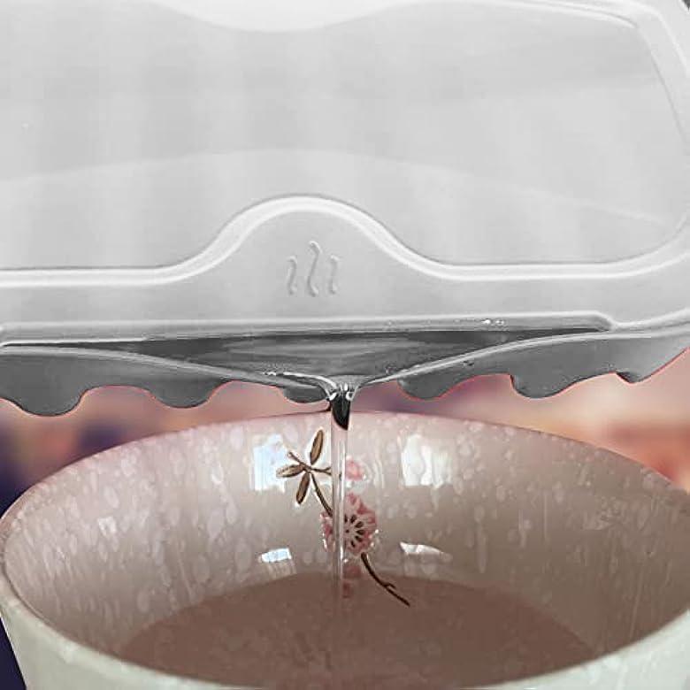 Bandeja para Bacon en Microondas Newkaijian con Tapa Antisalpicaduras