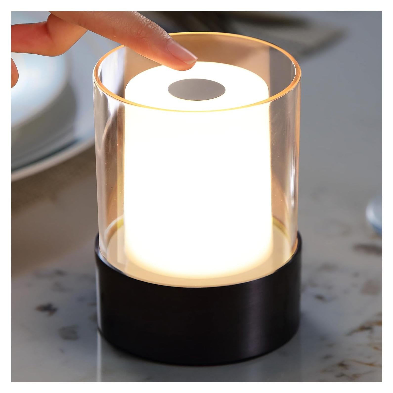 Lámpara de Mesa LED Inalámbrica NEWSEE 10.5cm 3 Brillos