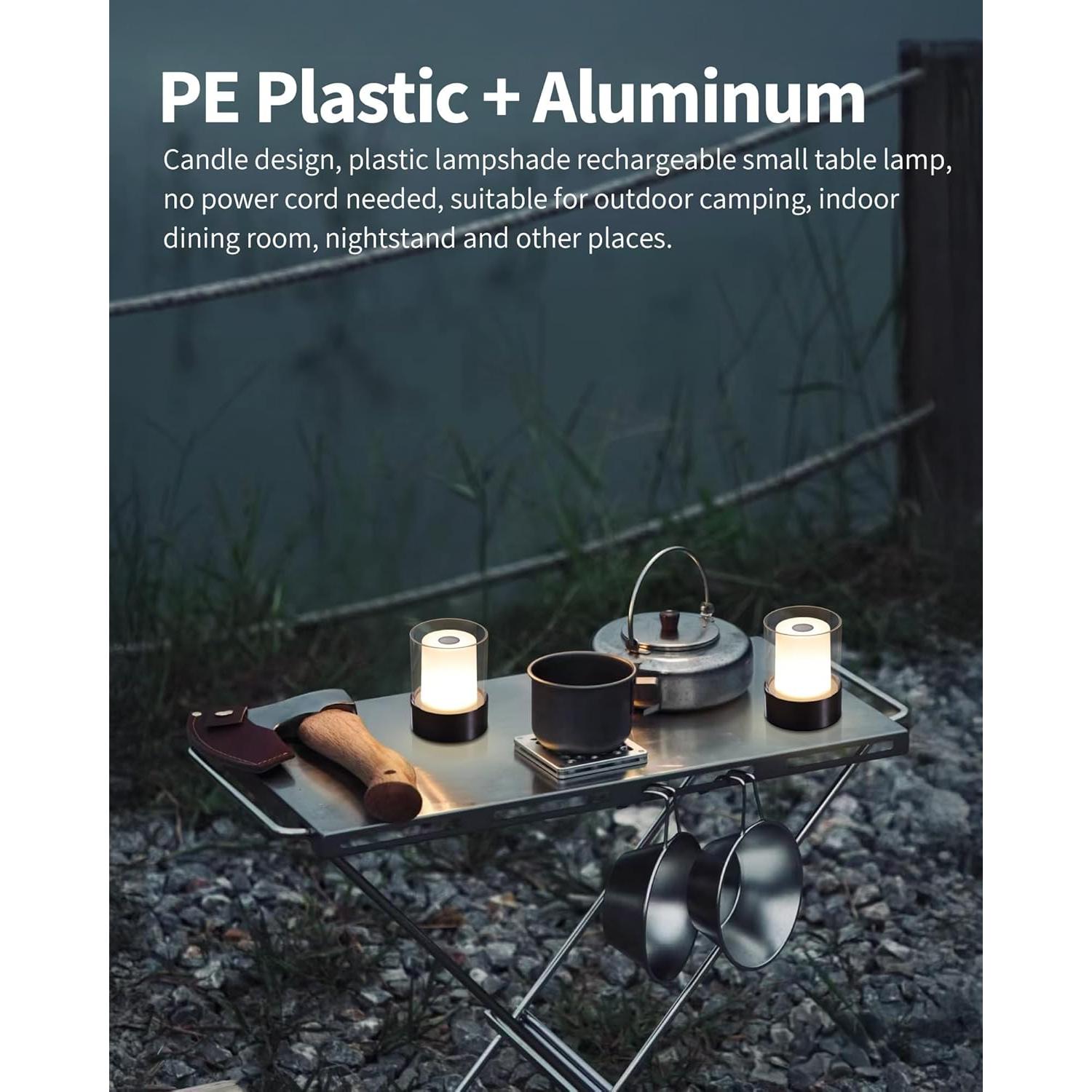 Lámpara de Mesa LED Inalámbrica NEWSEE 10.5cm 3 Brillos