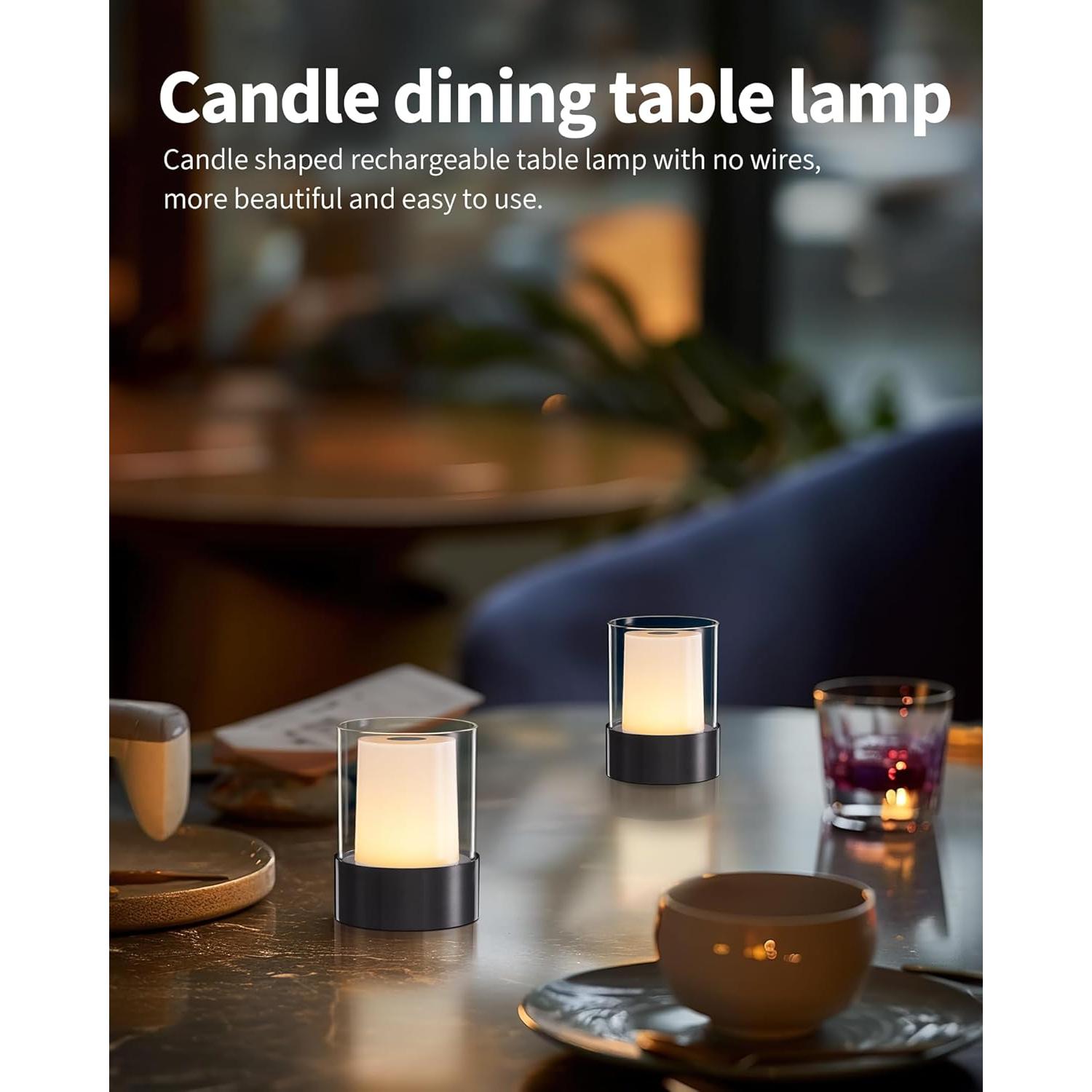 Lámpara de Mesa LED Inalámbrica NEWSEE 10.5cm 3 Brillos