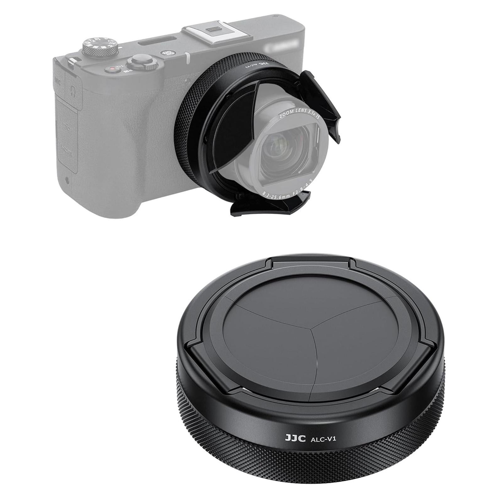 Cubierta de lente automática JJC para Canon PowerShot V1