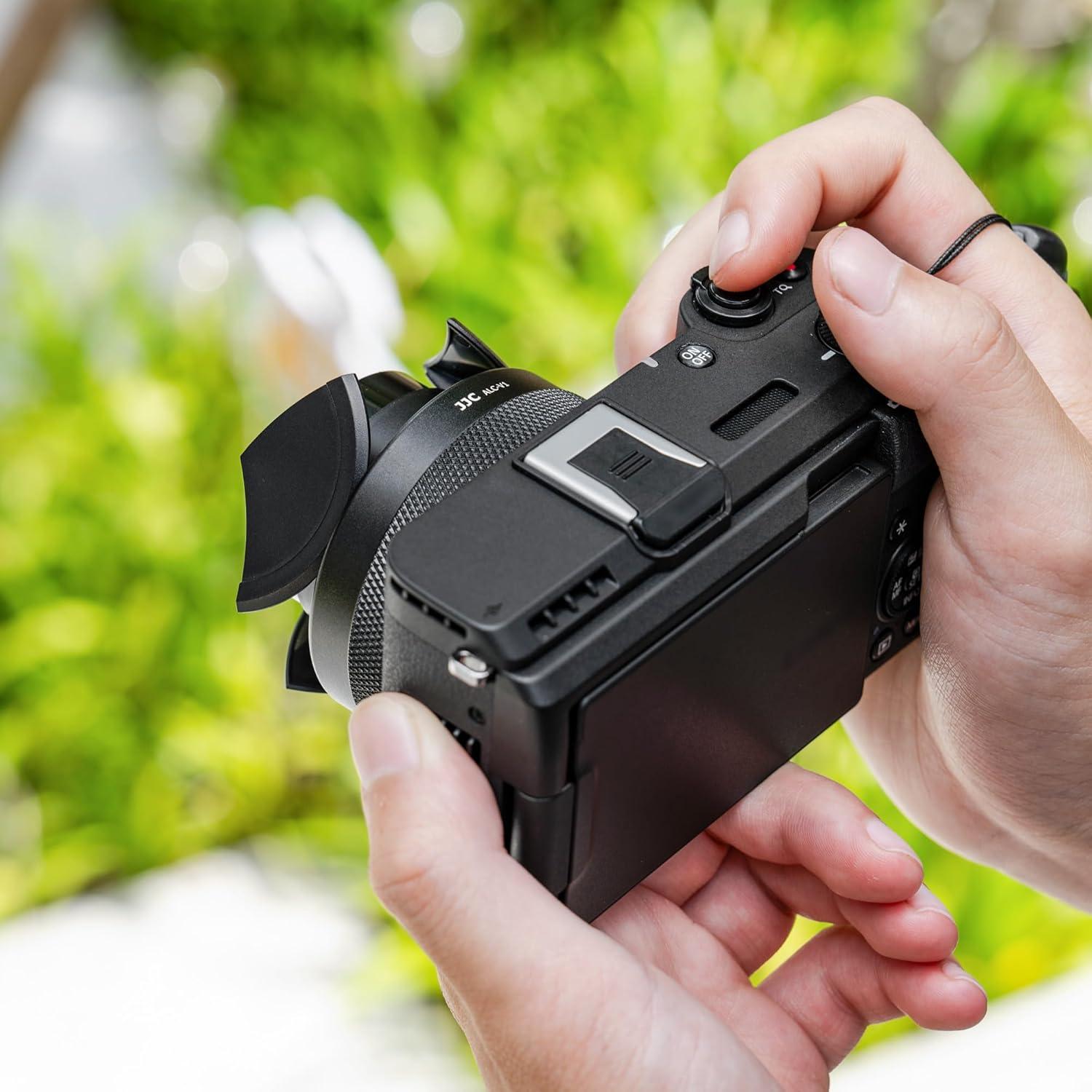 Cubierta de lente automática JJC para Canon PowerShot V1