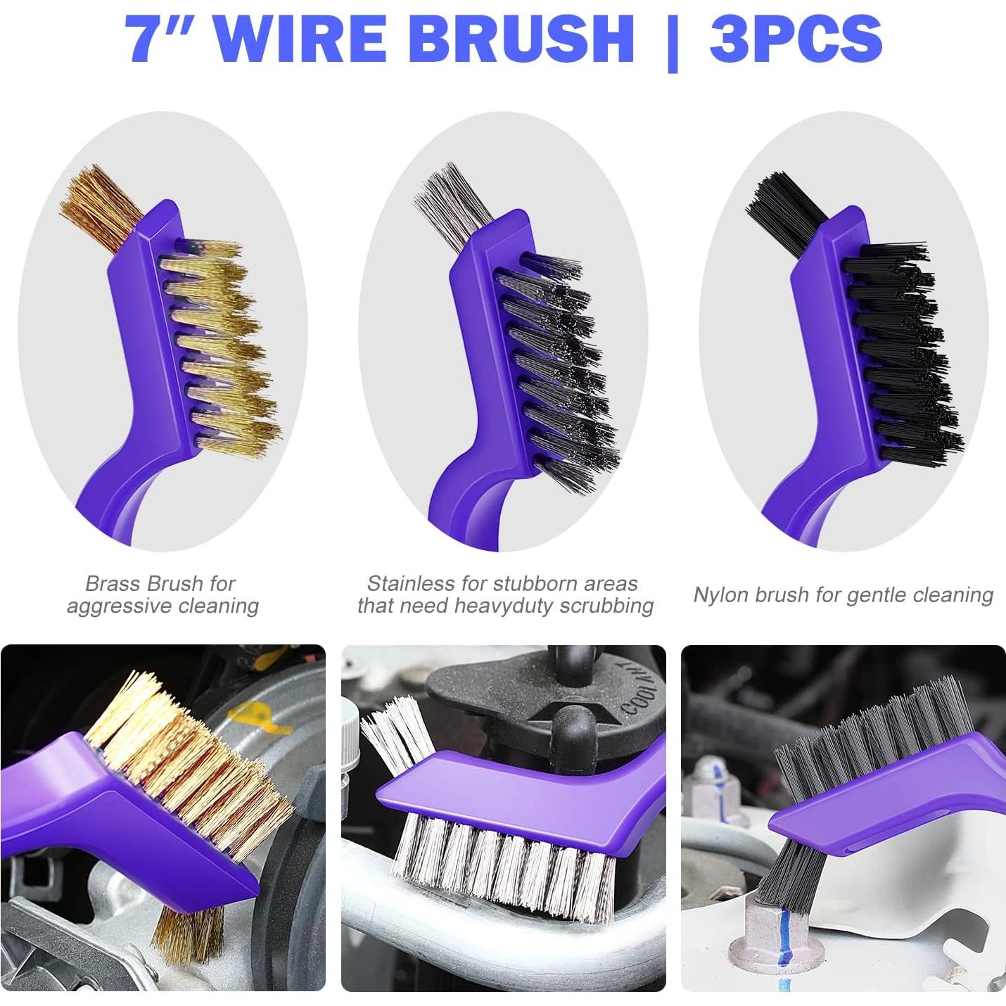 Kit de limpieza de automóviles DNA Motoring 19 piezas