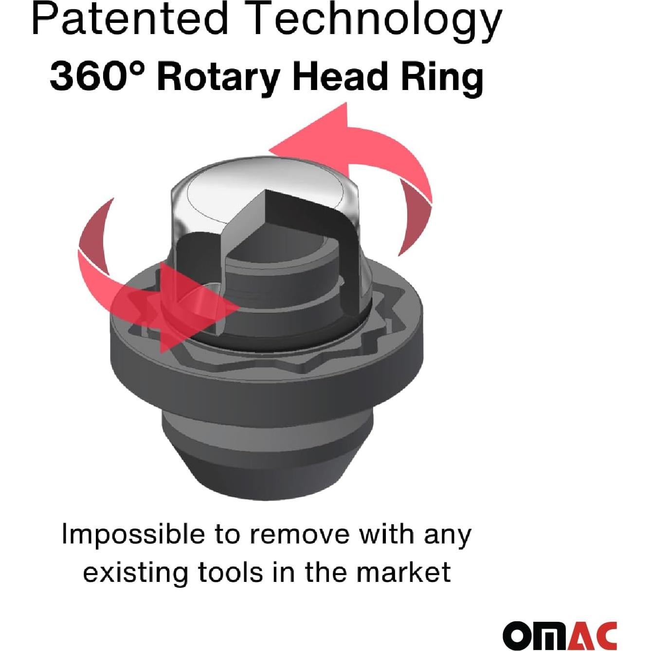 Kit de Bloqueo de Rueda OMAC para Land Rover Discovery Sport LR2