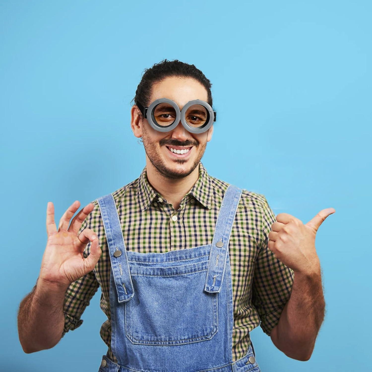 Gafas Redondas Steampunk Carkno para Disfraz Adulto