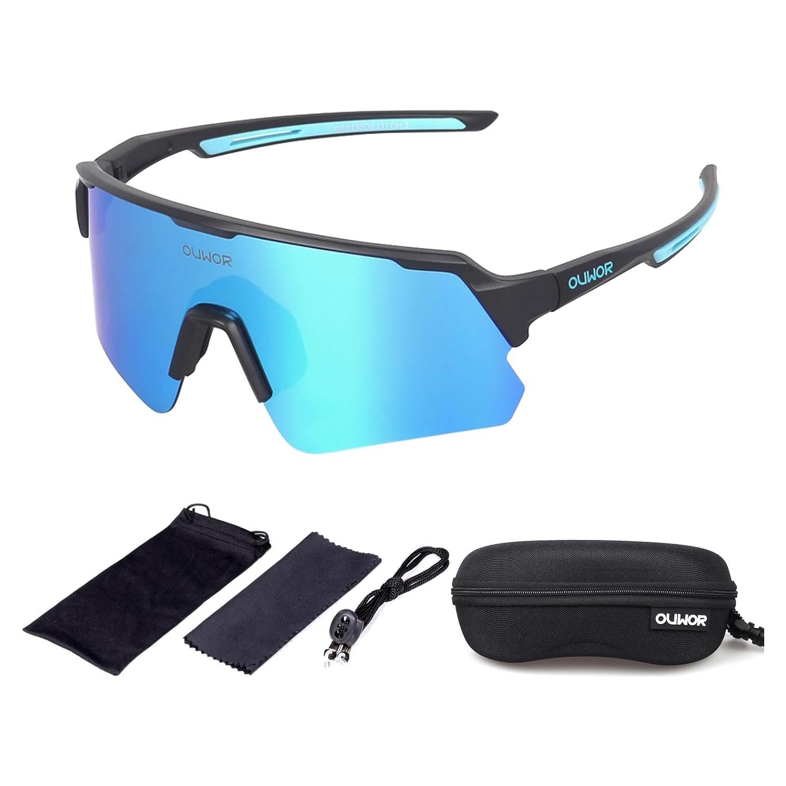 Gafas de Ciclismo Polarizadas OUWOR K159 UV400 Multi-Deporte