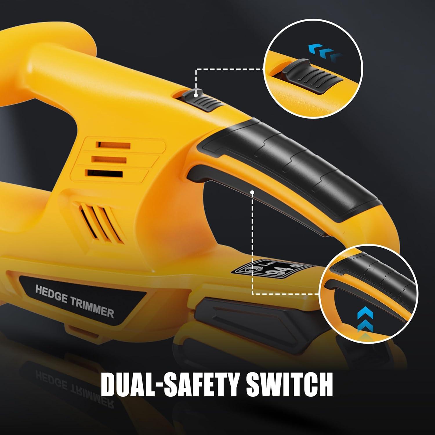 Cortadora de Setos Inalámbrica Houselife 18" 20V MAX