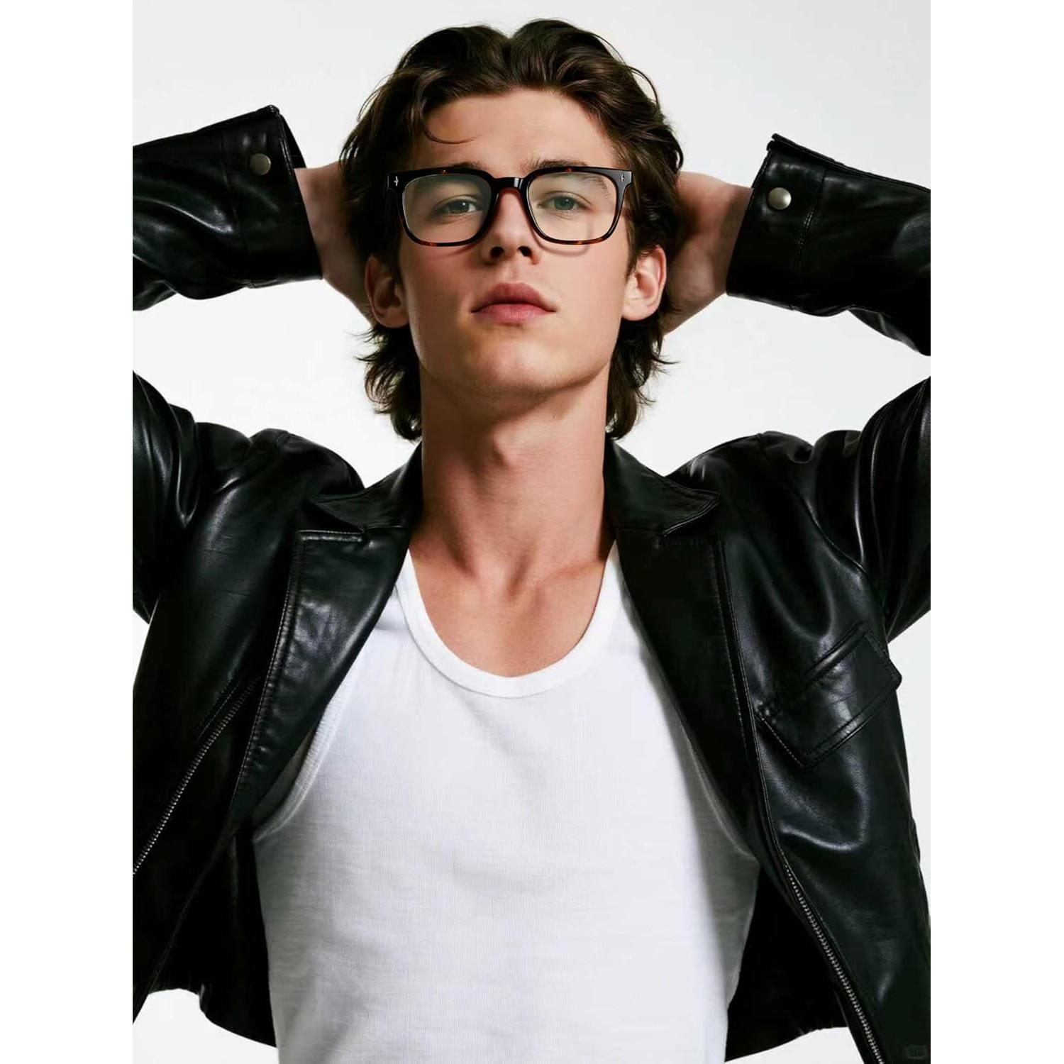 Gafas bloqueadoras de luz azul BLENDME Tortuga Ámbar