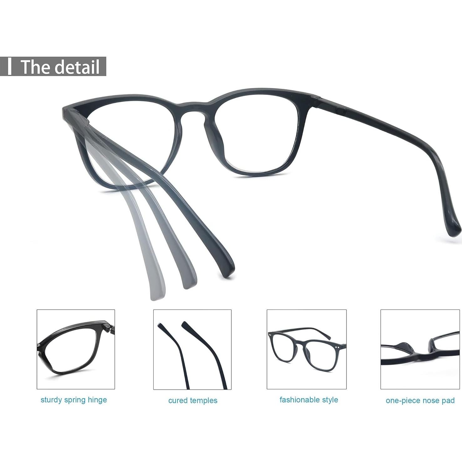 Gafas de Lectura MODFANS 1.5x para Mujeres y Hombres - Diseño Elegante