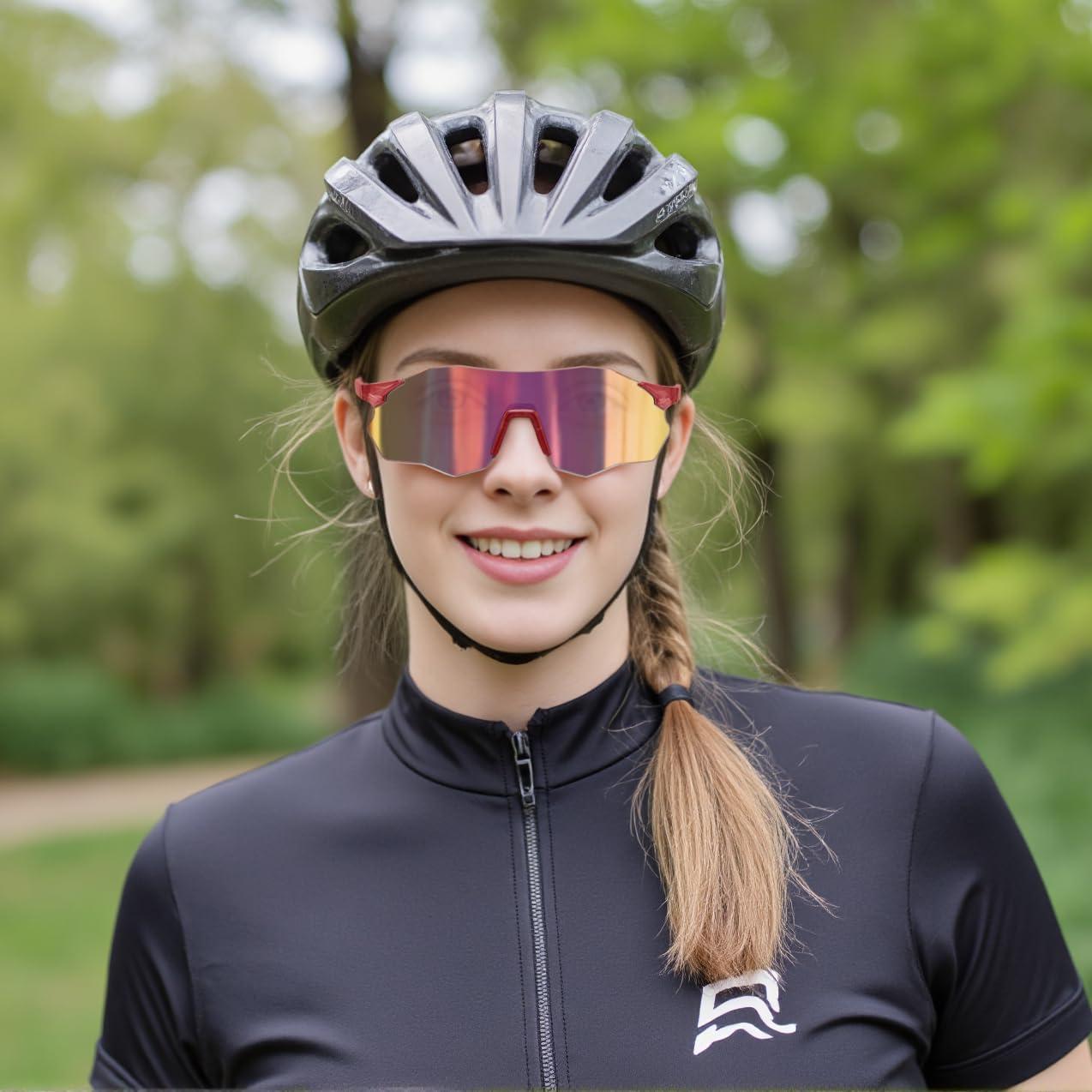 Gafas de Ciclismo Fotoquímicas FEISEDY Unisex UV B0310