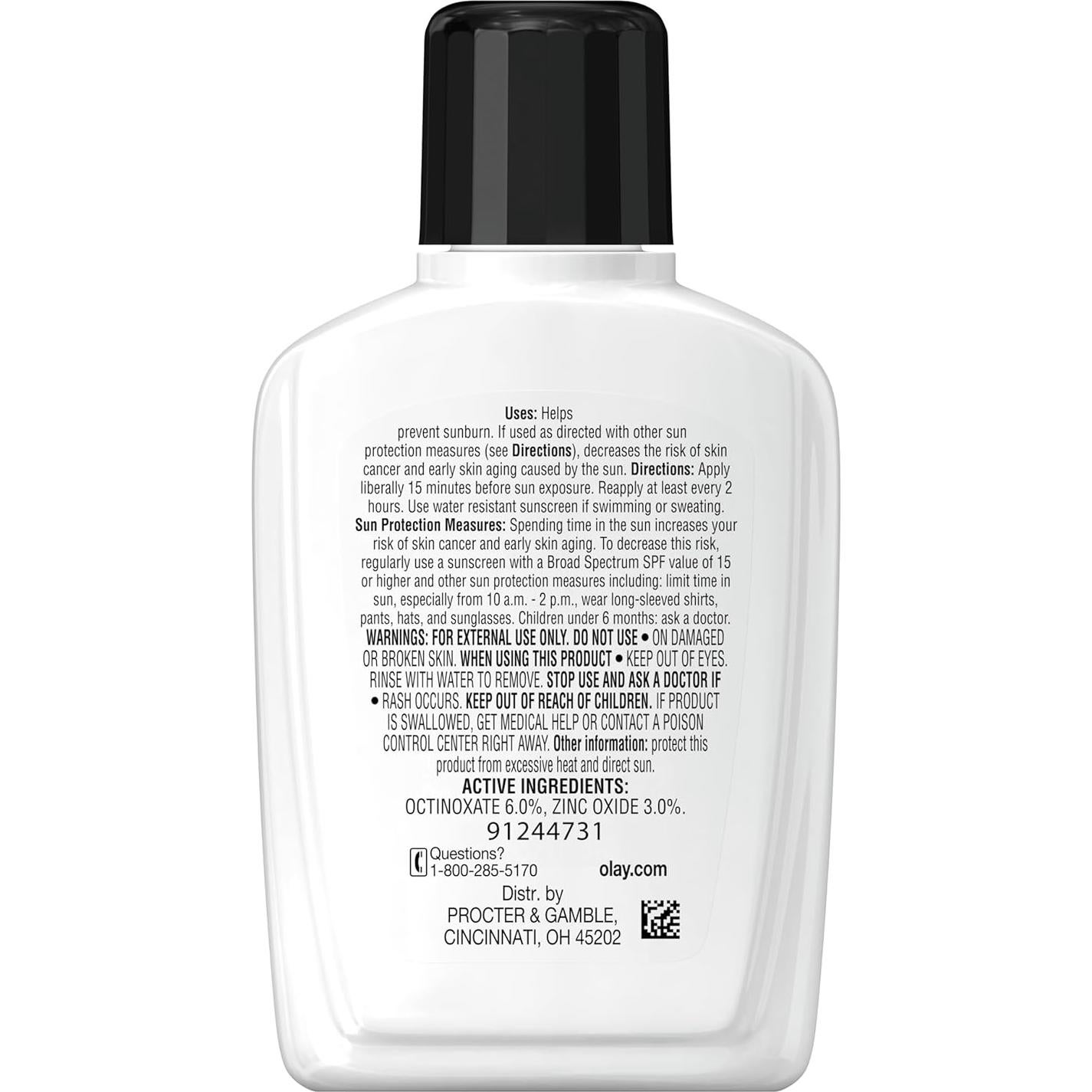 Hidratante Facial Olay Clásica Antienvejecimiento SPF 15 155 g