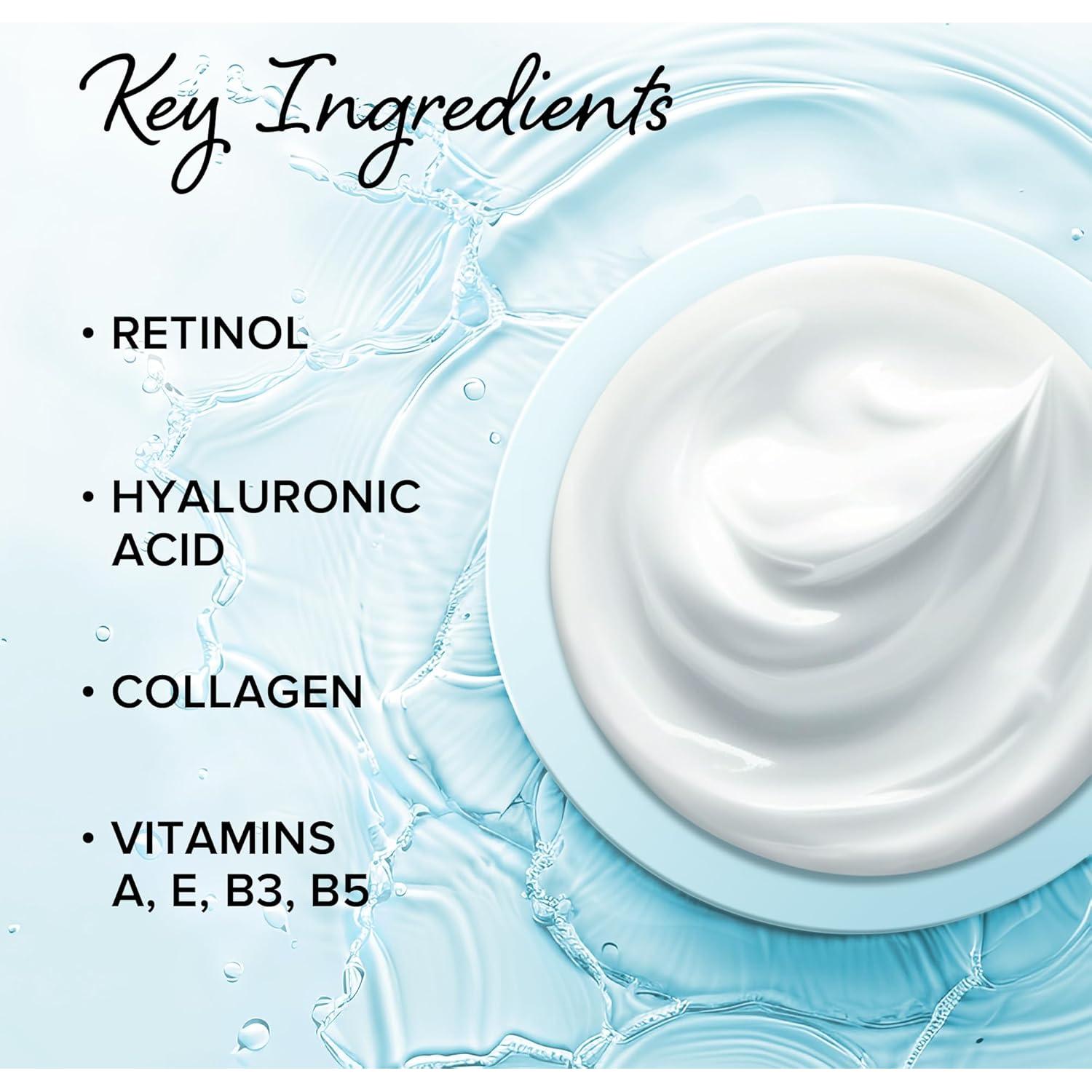 Crema Hidratante Facial MAREE con Retinol y Colágeno 50ml