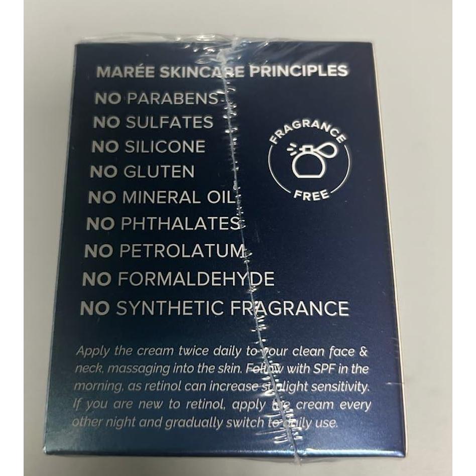 Crema Hidratante Facial MAREE con Retinol y Colágeno 50ml