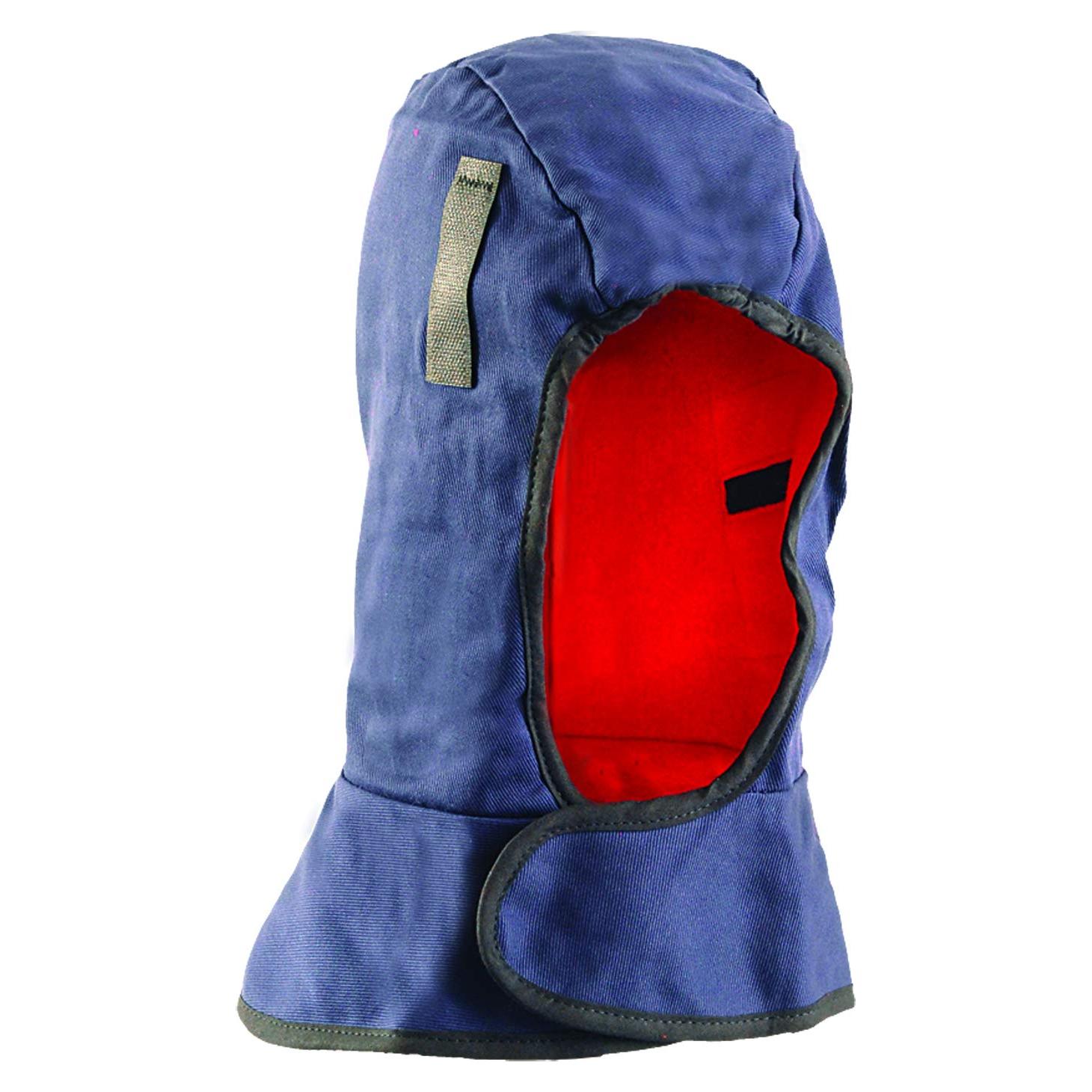 Forro de invierno premium Occunomix azul marino con felpa roja