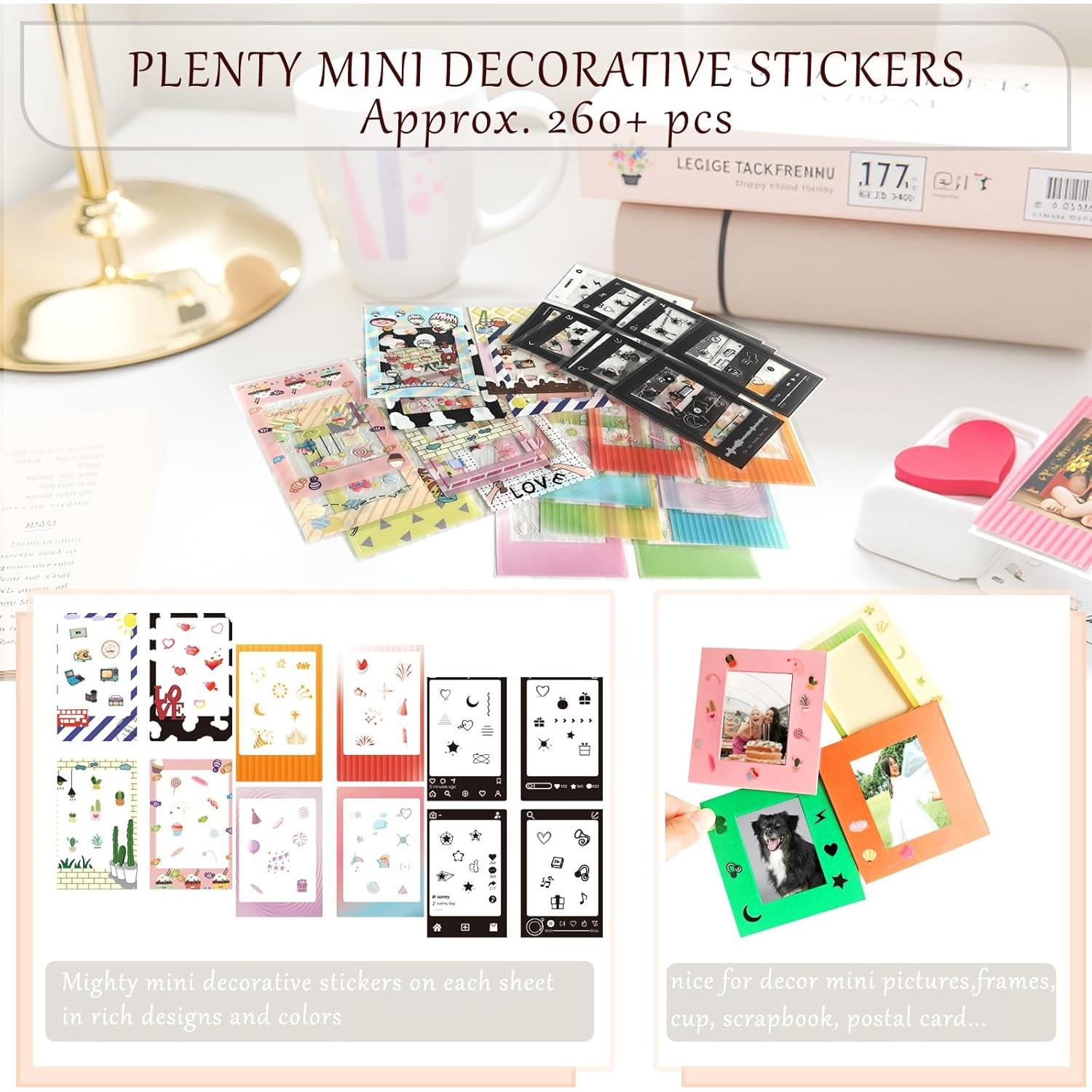 Marcos de Pegatinas para Película Fujifilm Instax Mini 30pcs