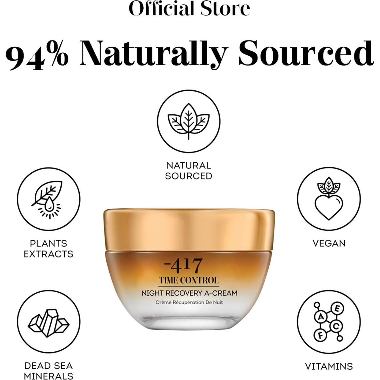 Crema de Noche -417 Anti-Envejecimiento Hidratante 48g