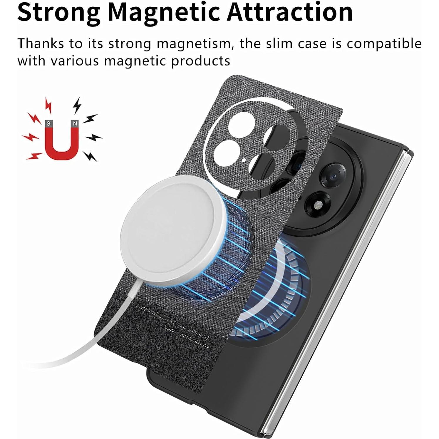 Funda Protectora OPPO Find N5 2025 Ultra-Fina Negra