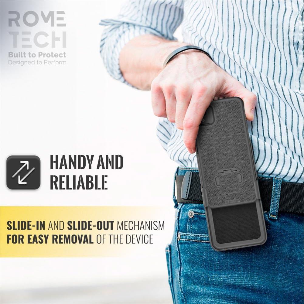 Funda con Clip para OnePlus 8 / 8 5G - Rome Tech Negra