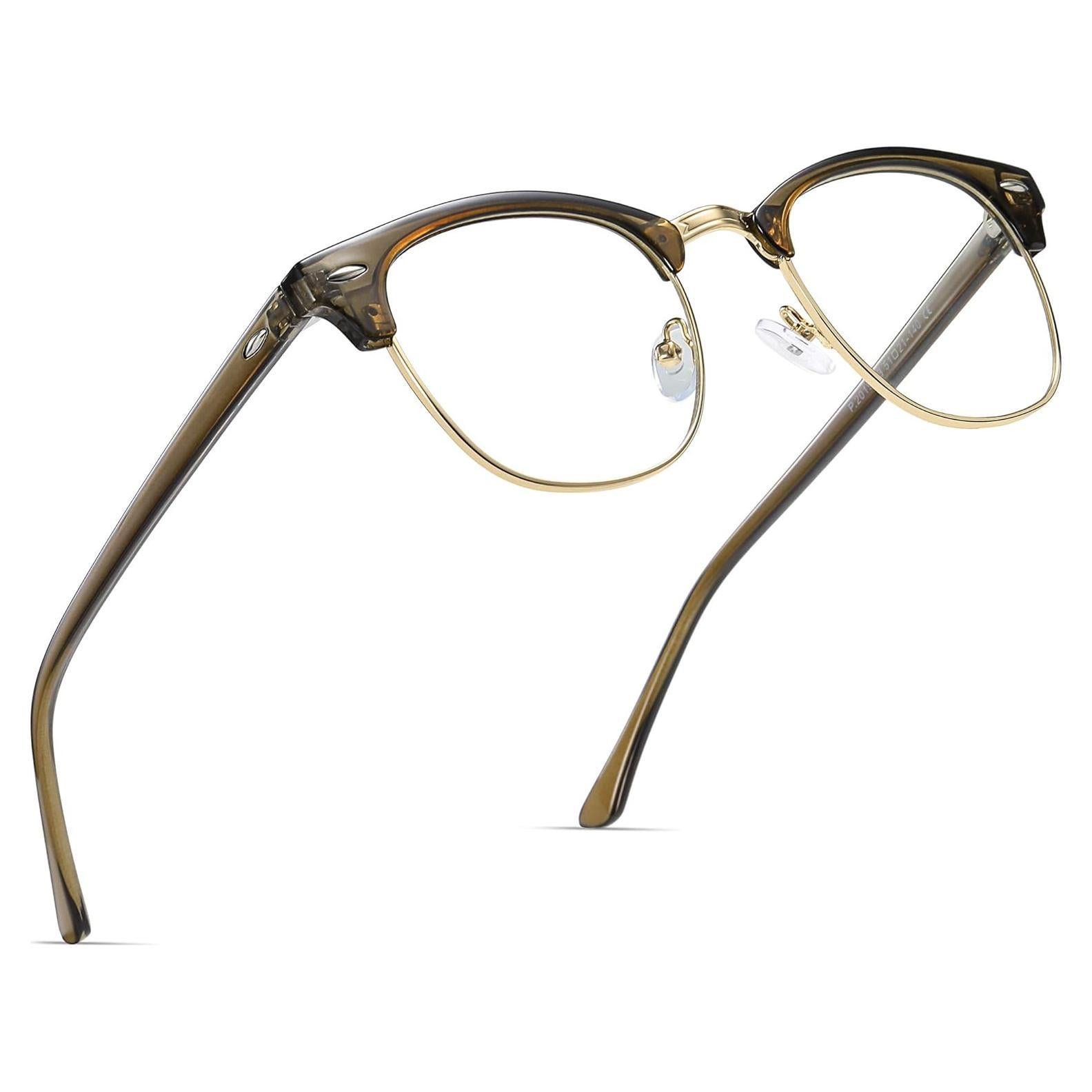 Gafas AOMASTE Anti Luz Azul Media Montura UV Clara