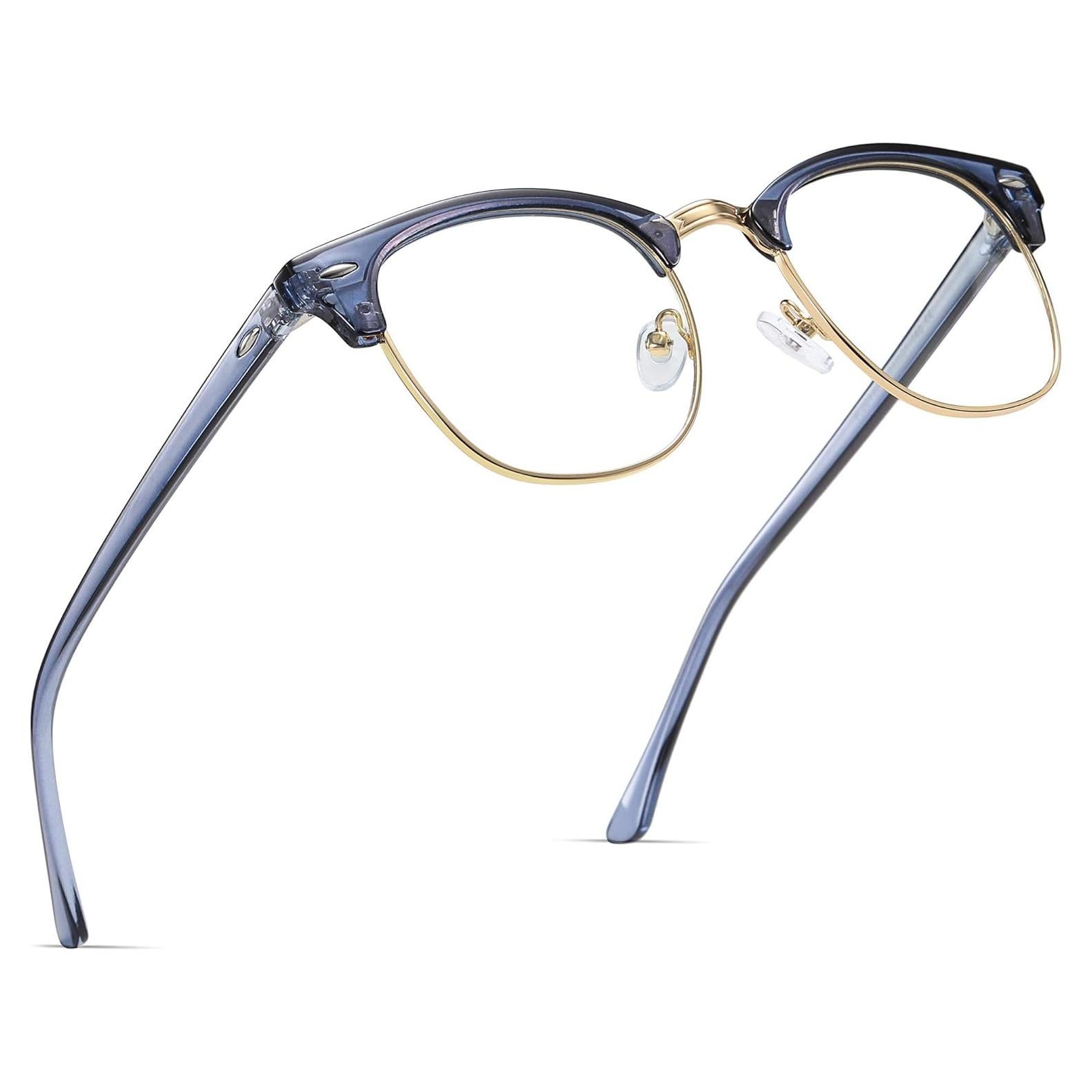 Gafas AOMASTE Anti Luz Azul Media Montura Lente Clara