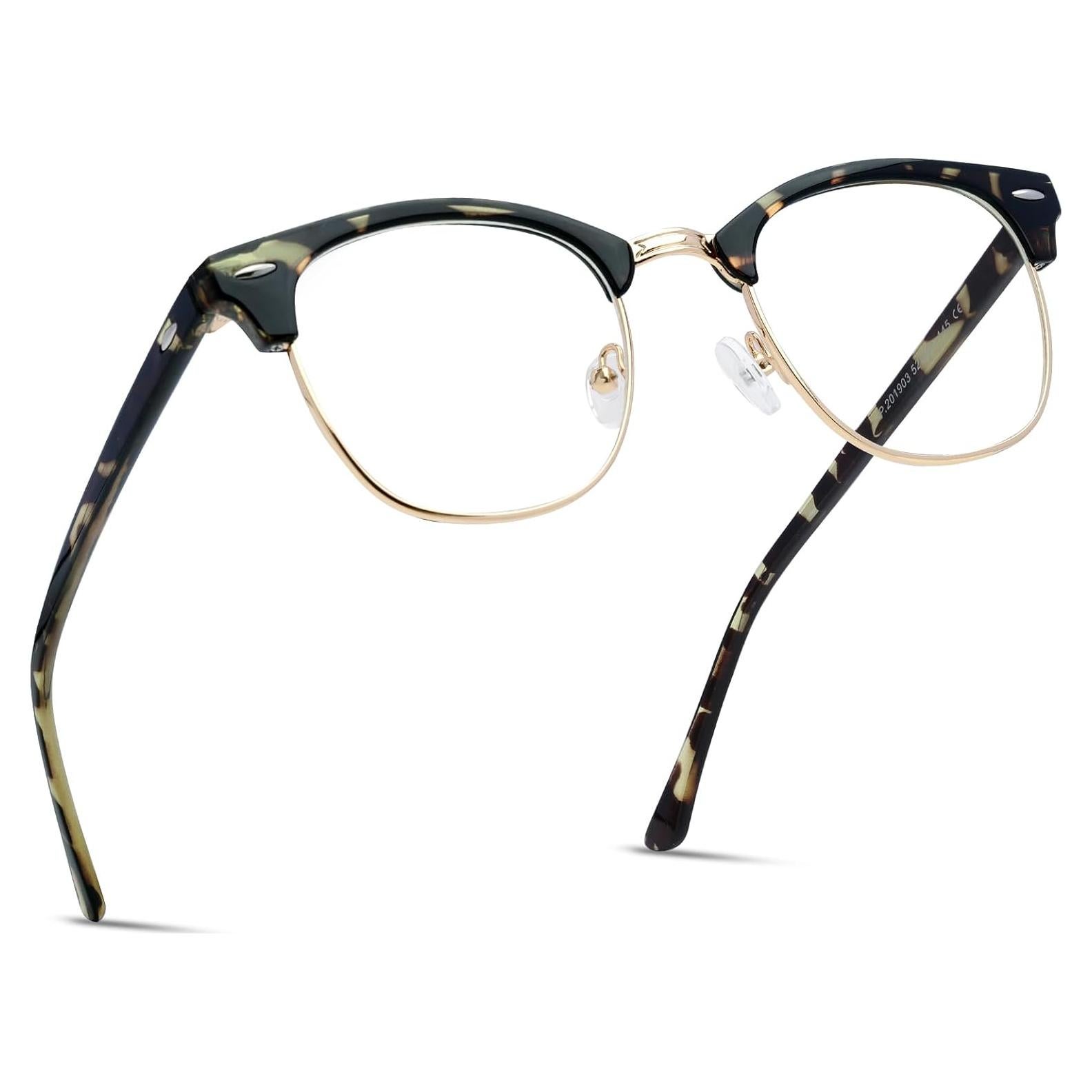 Gafas AOMASTE Anti Luz Azul Media Montura UV Claro