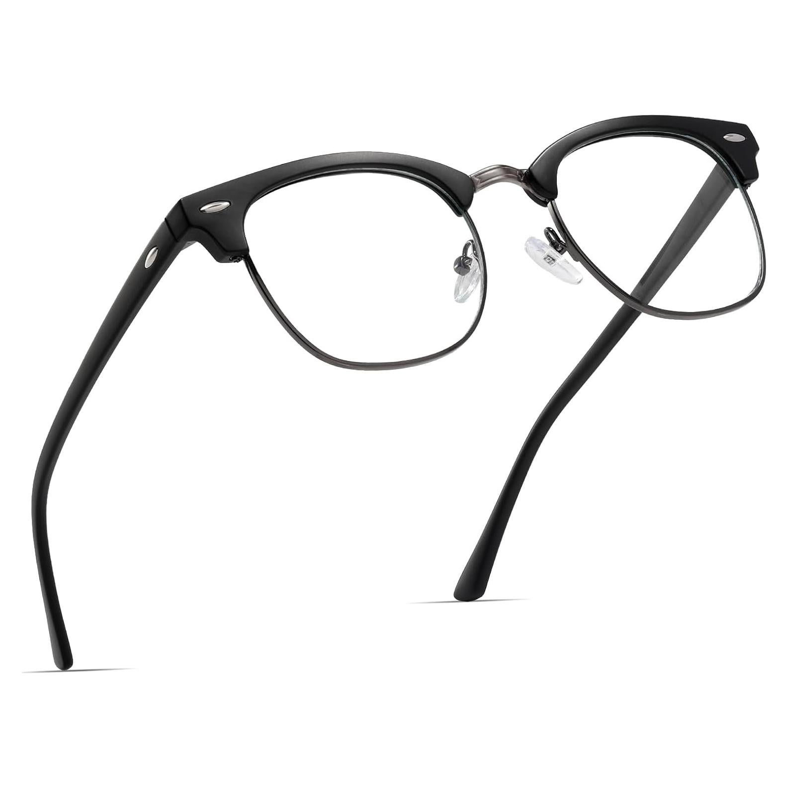 Gafas AOMASTE Anti Luz Azul Media Montura UV Claro