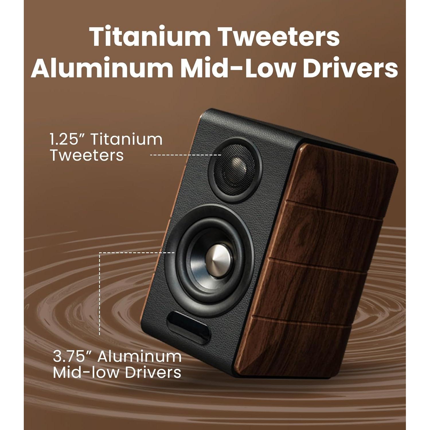 Altavoces Edifier S880DB MKII Hi-Fi 88W RMS Madera Oscura