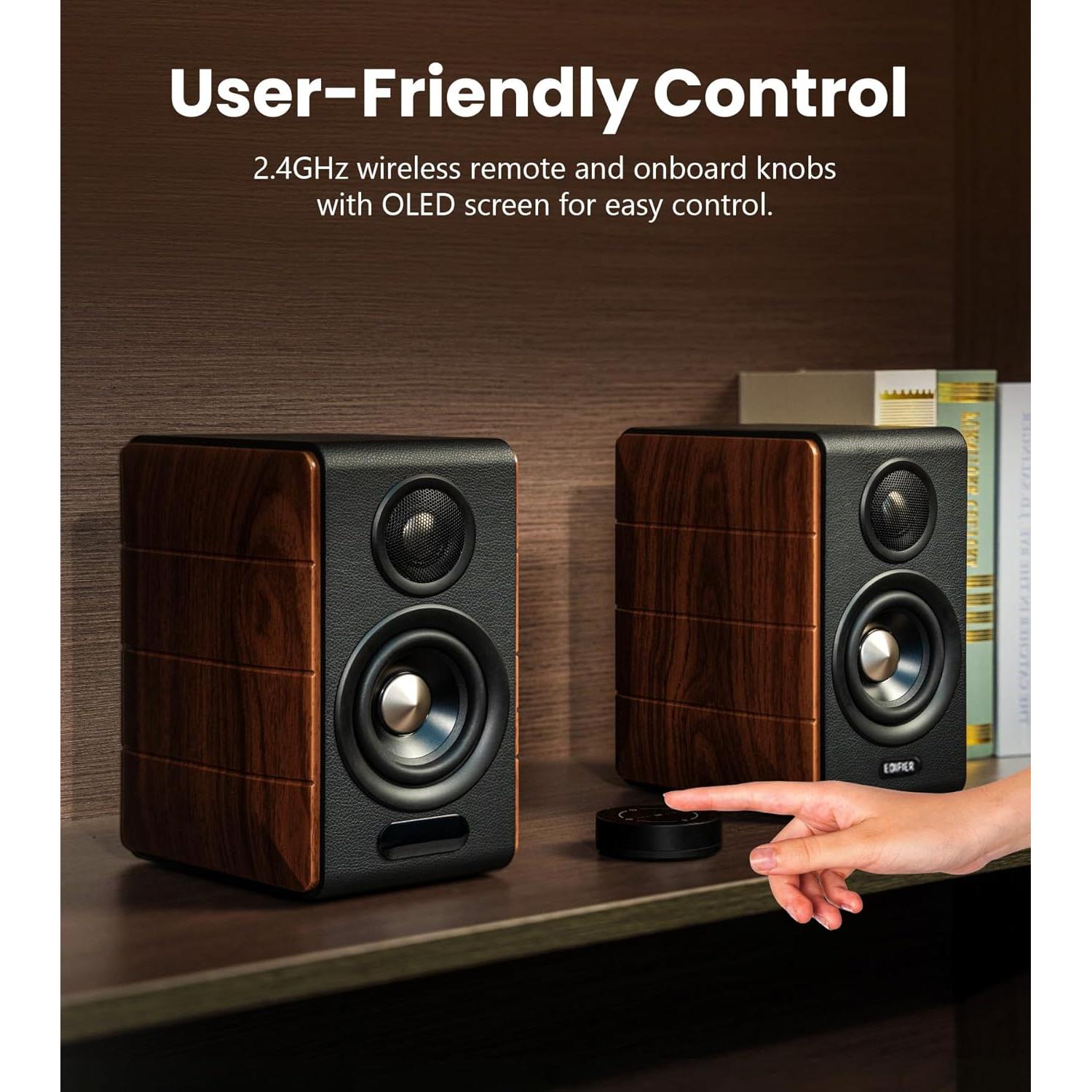 Altavoces Edifier S880DB MKII Hi-Fi 88W RMS Madera Oscura