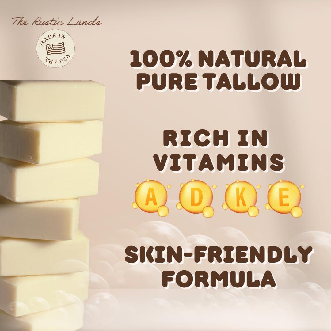 Juego de 4 Jabones Naturales The Rustic Lands 567g Eucalipto