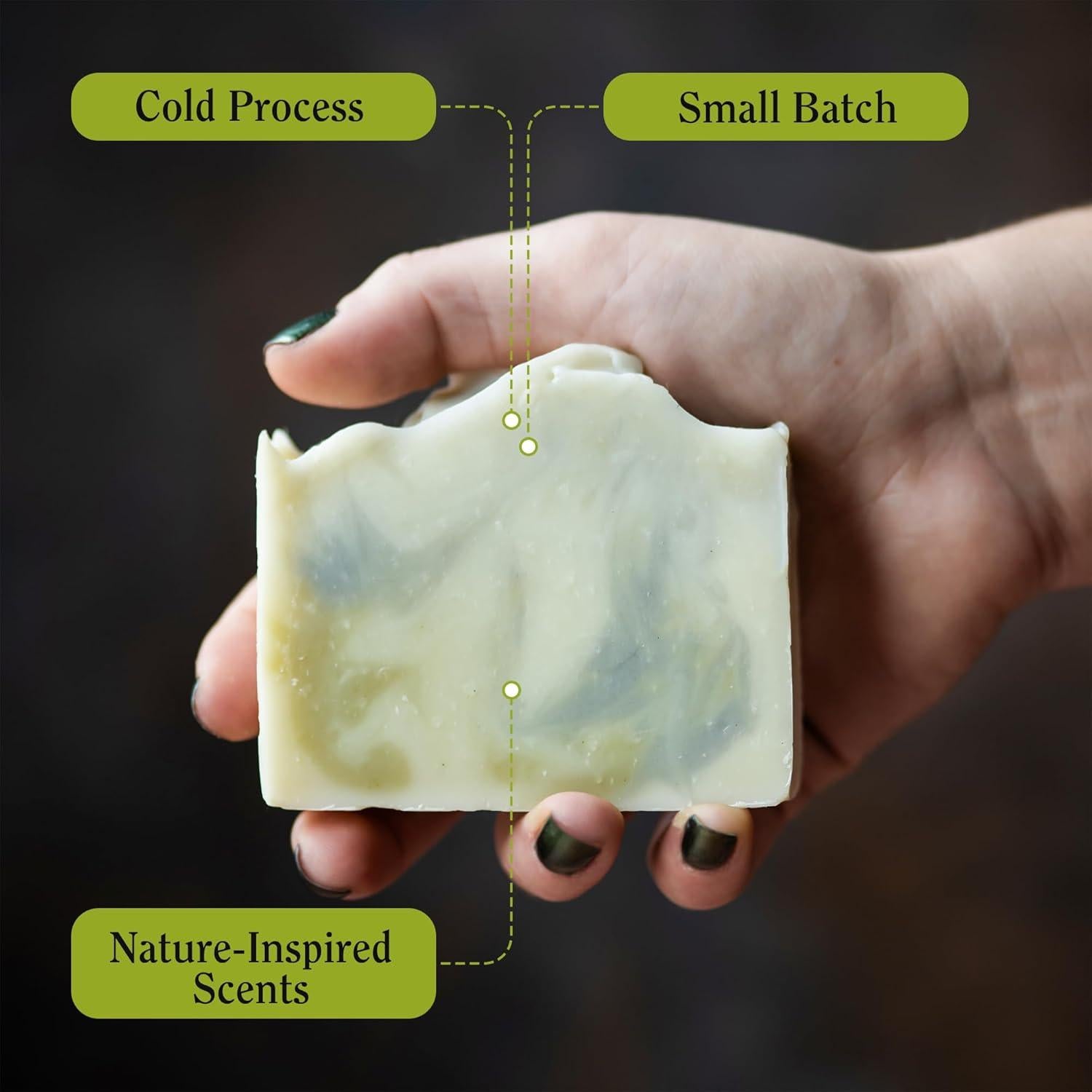 Jabón Natural para Hombres Compass 41° Norte - 2 Barras 142g