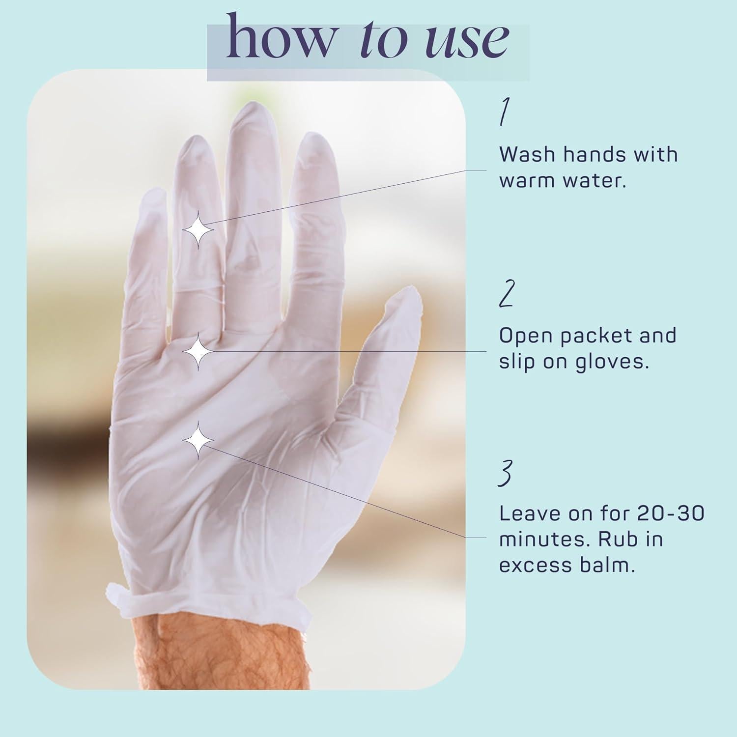 Bálsamo Hidratante y Reparador Spa Life - Guantes para Manos