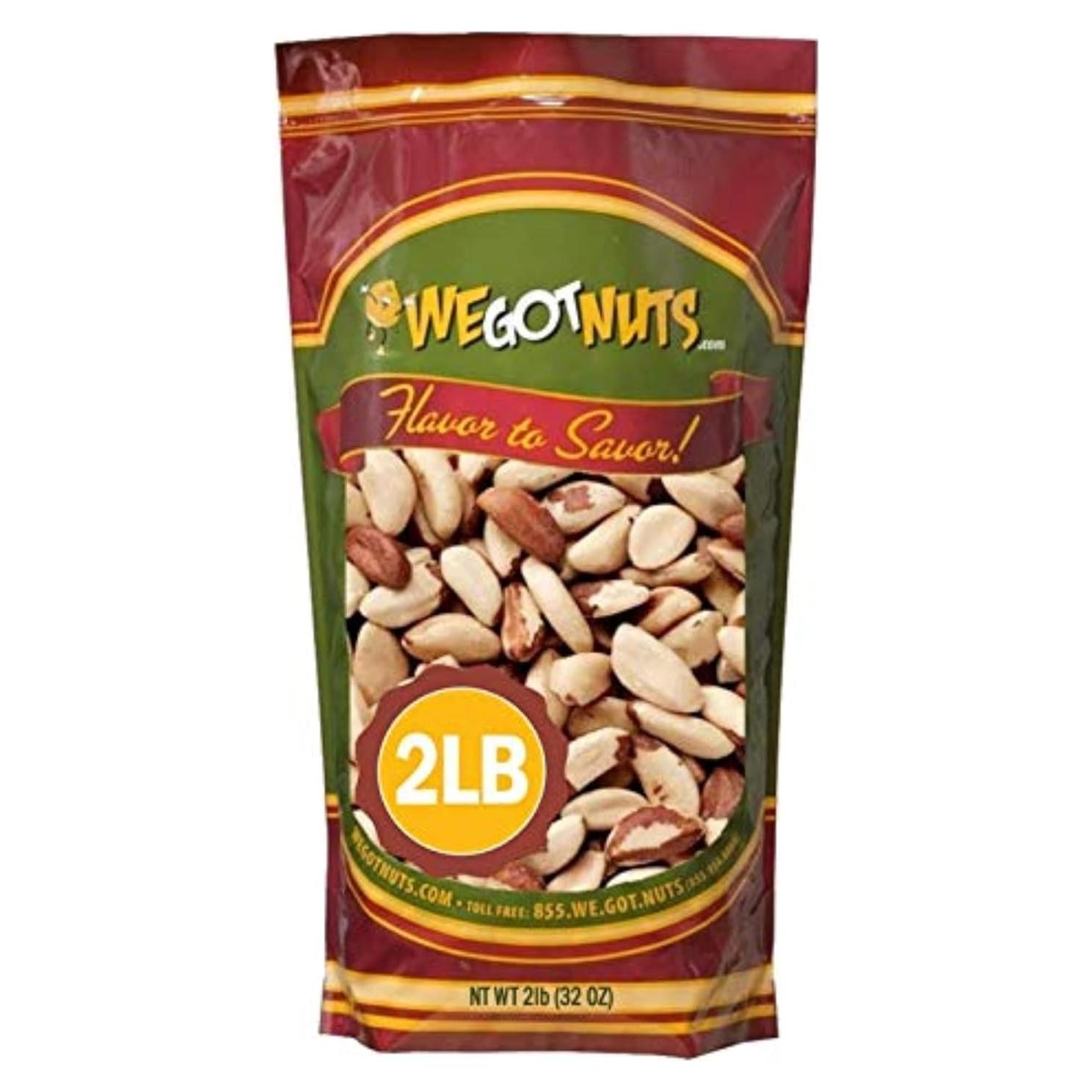 Nueces de Brasil Peladas We Got Nuts 0.91 kg 100% Naturales