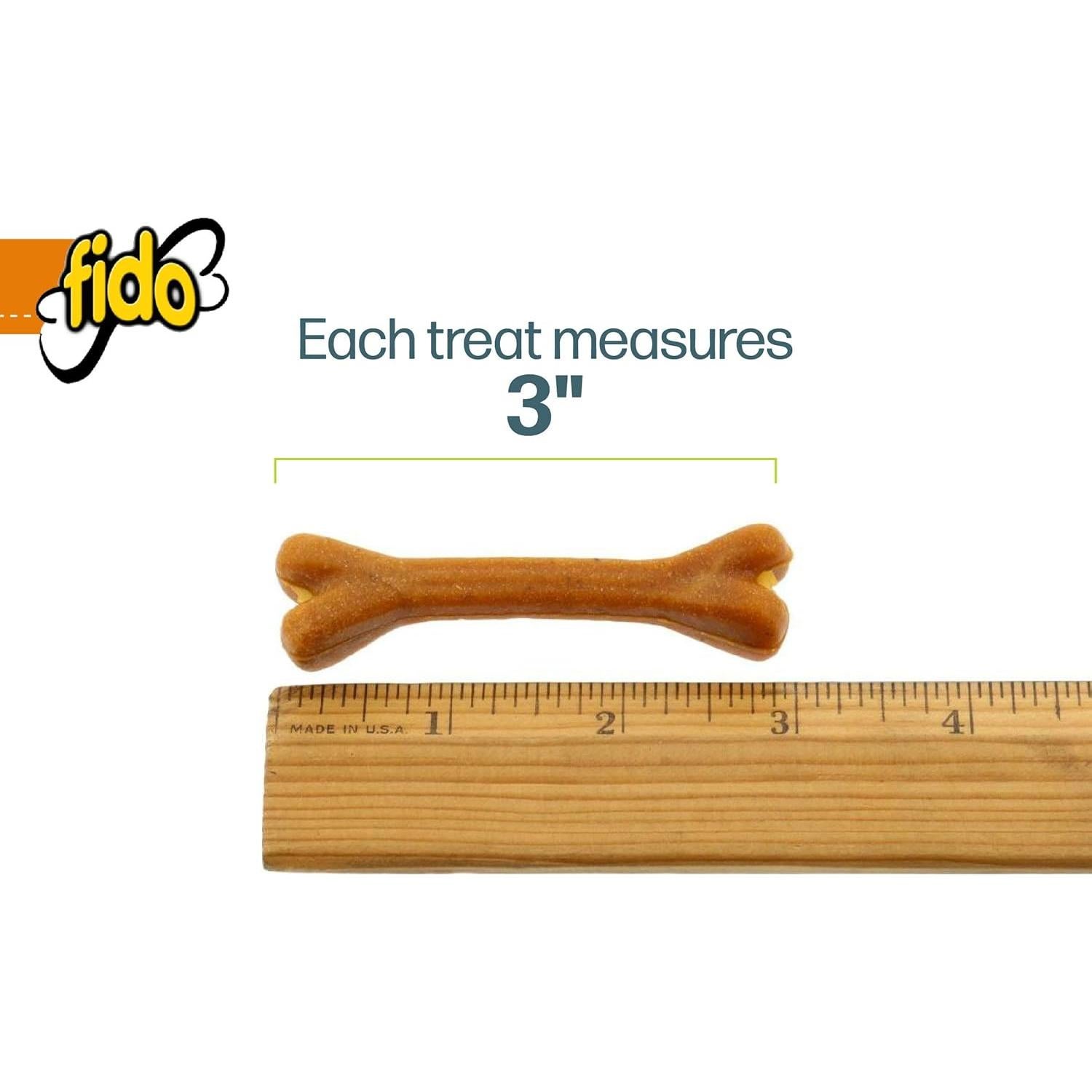 Huesos Doozie Fido para Perros Mini Sabor Cacahuate 21ct