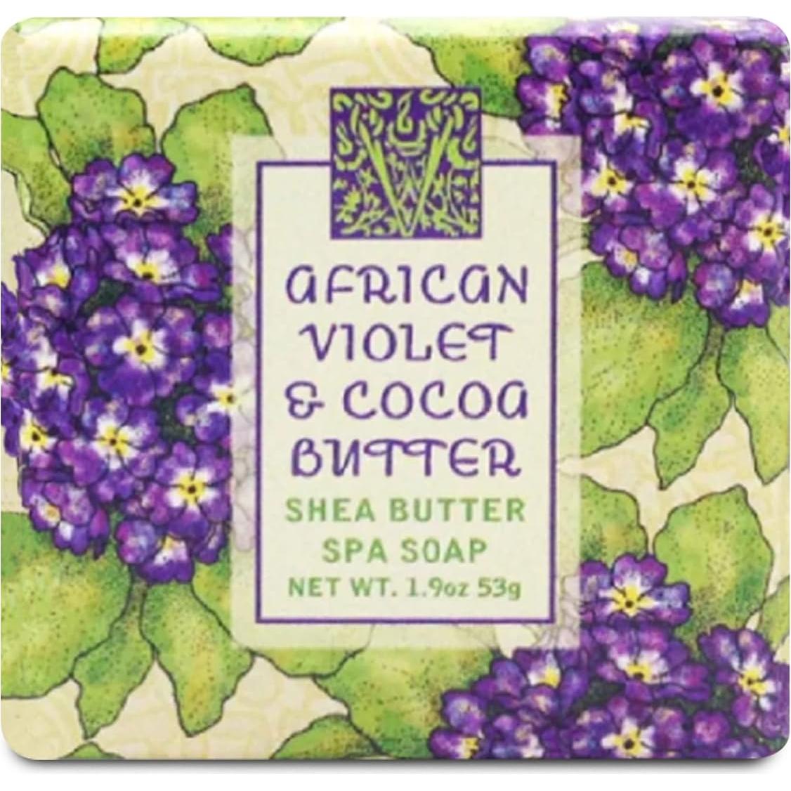 Jabón Botánico Mini Greenwich Bay - Set de 12 x 53.86 g - Violeta Africano