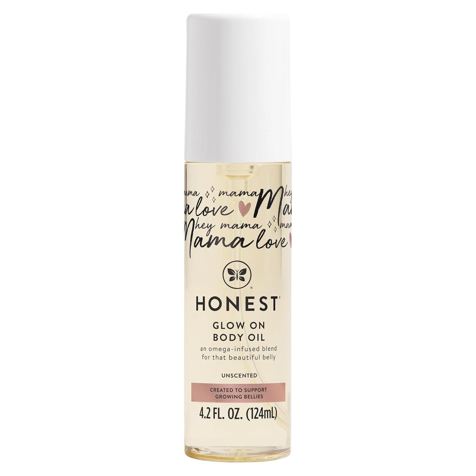Aceite Hidratante y Calmante Honest Mama Glow On 124 ml