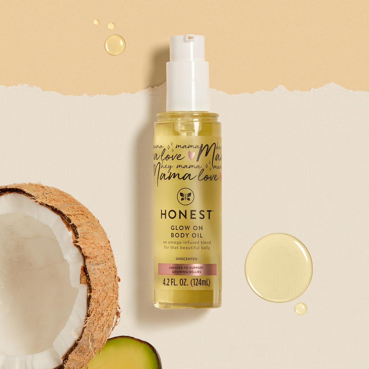 Aceite Hidratante y Calmante Honest Mama Glow On 124 ml