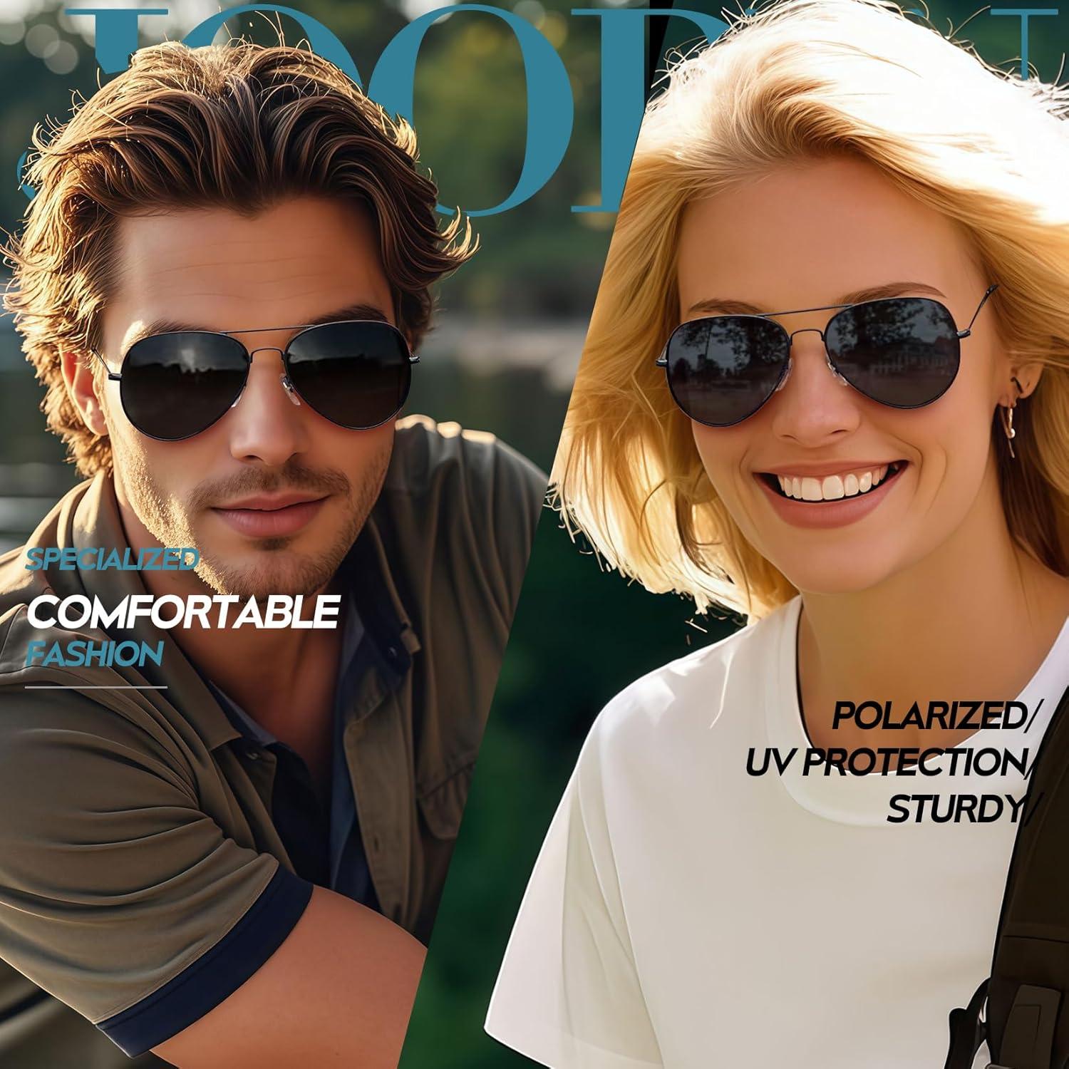 Gafas de Sol Polarizadas Joopin UV400 para Hombres y Mujeres