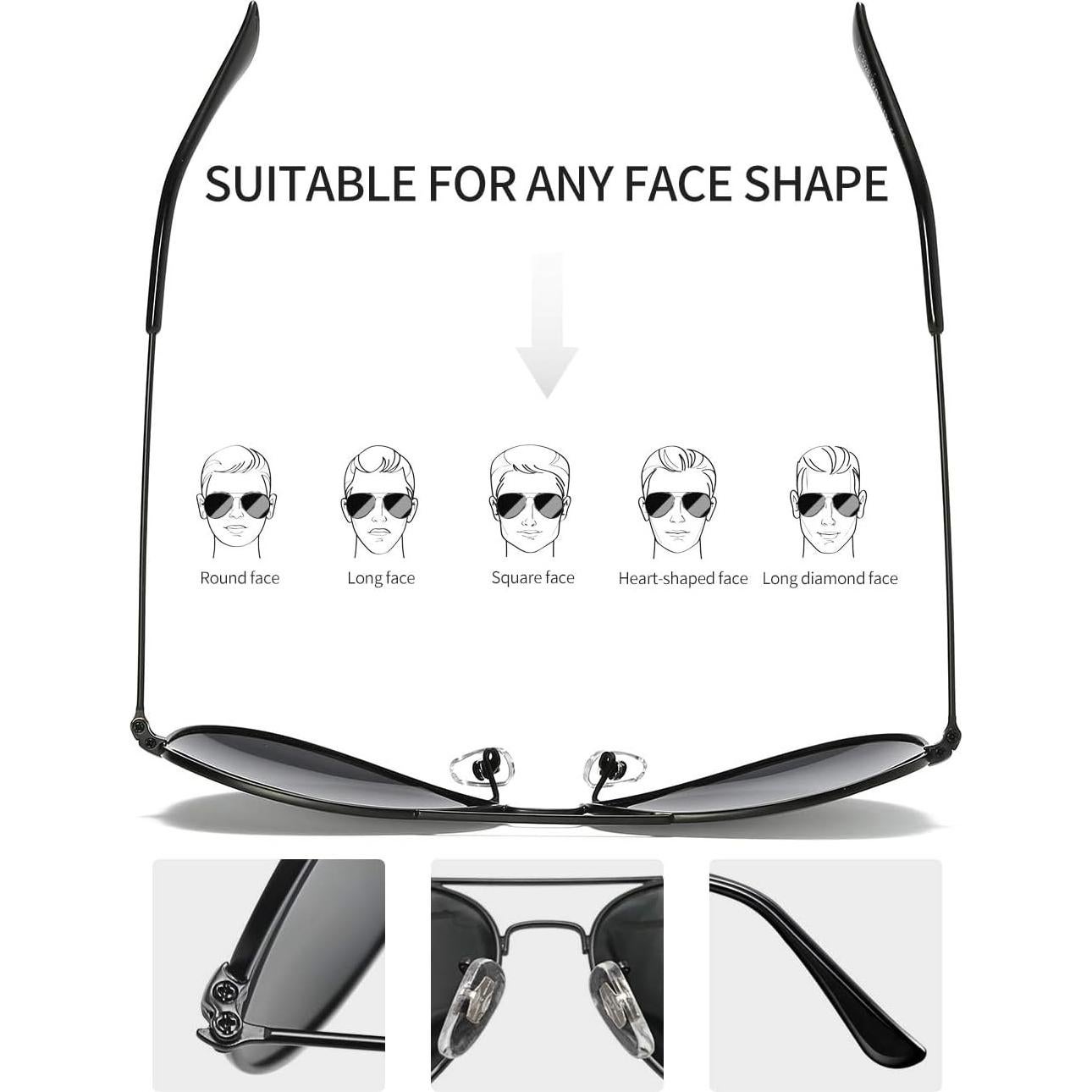 Gafas de Sol Polarizadas Joopin UV400 para Hombres y Mujeres