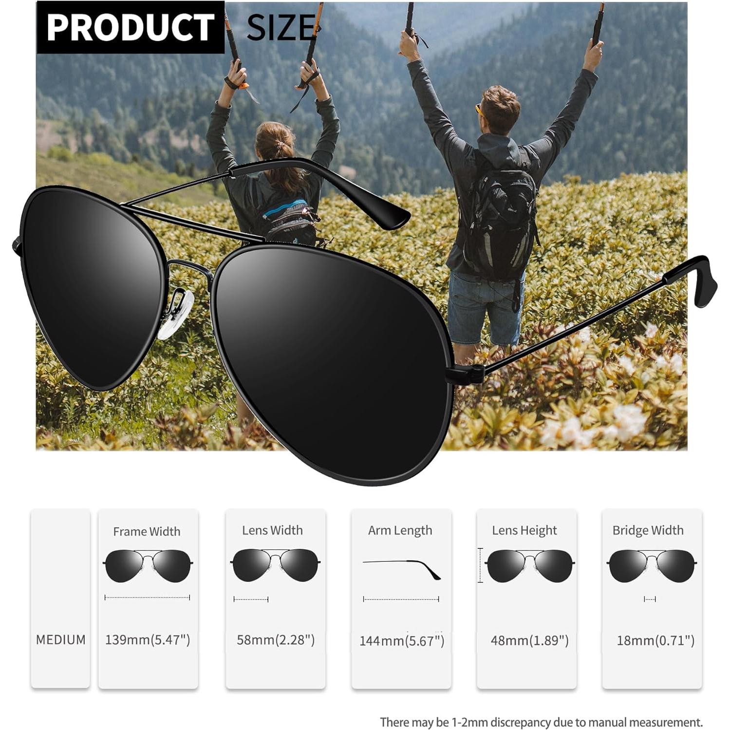 Gafas de Sol Polarizadas Joopin UV400 para Hombres y Mujeres