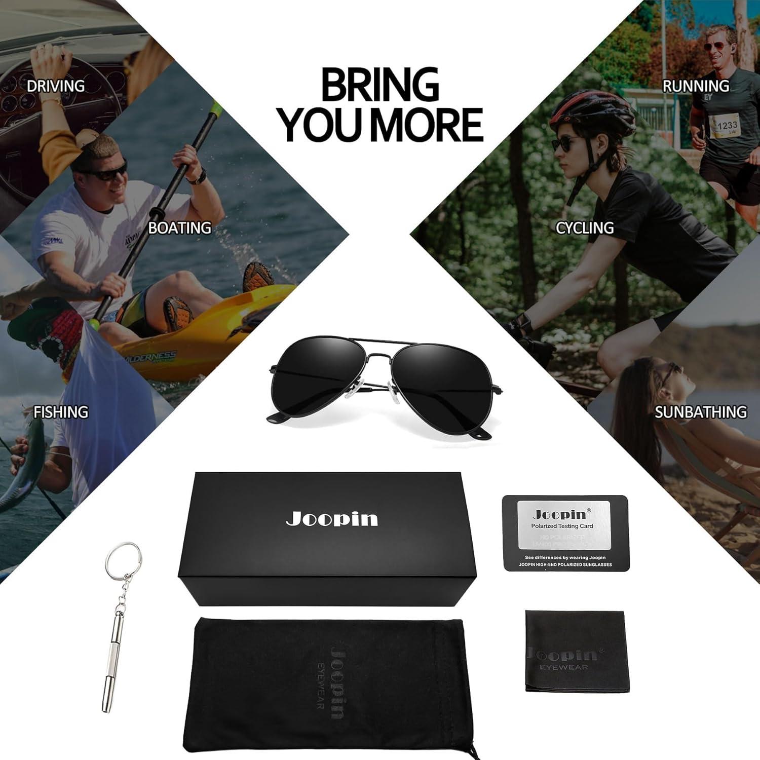 Gafas de Sol Polarizadas Joopin UV400 para Hombres y Mujeres