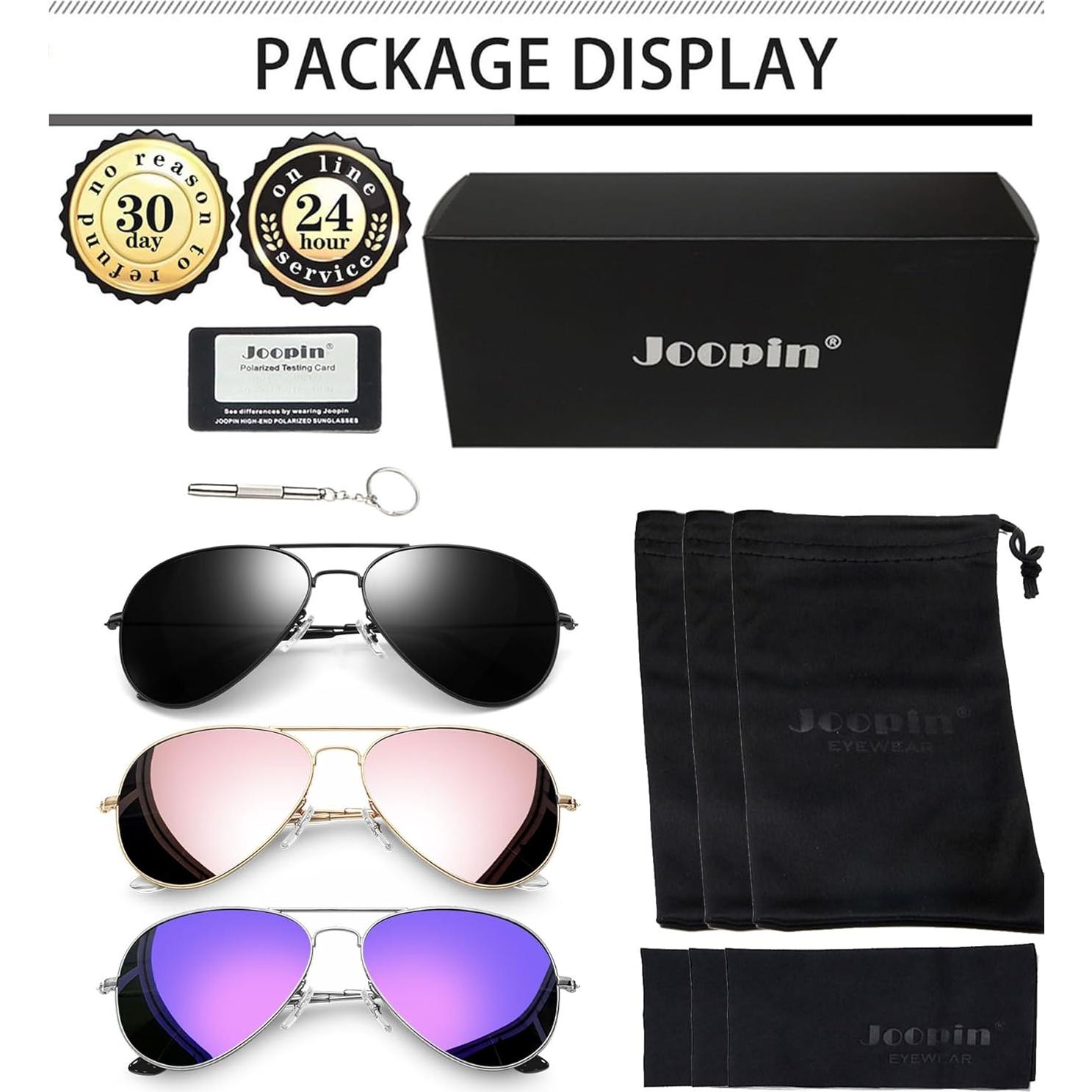 Gafas de sol polarizadas Joopin UV400 para hombres y mujeres