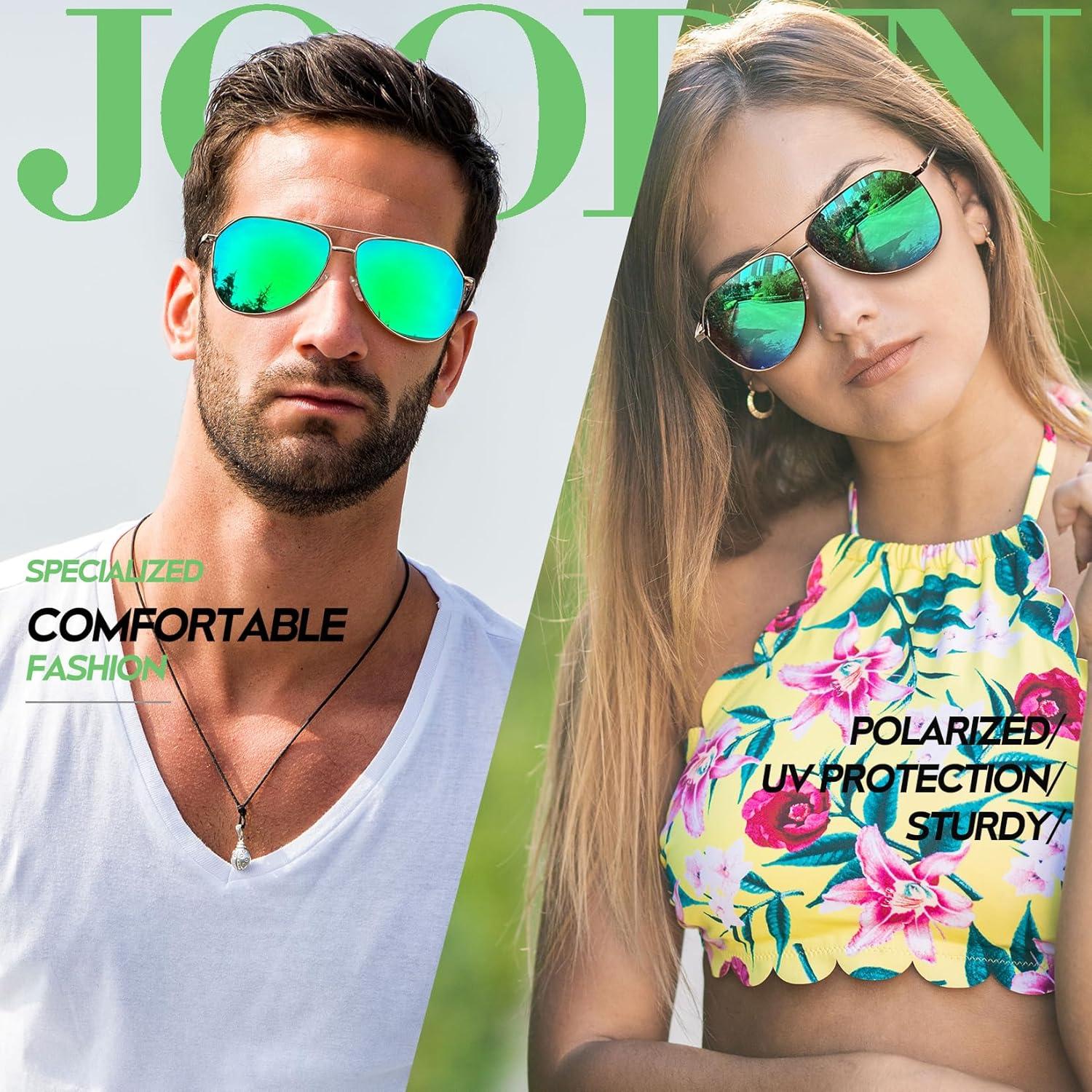Gafas de Sol Joopin Aviador Metálicas Polarizadas UV400