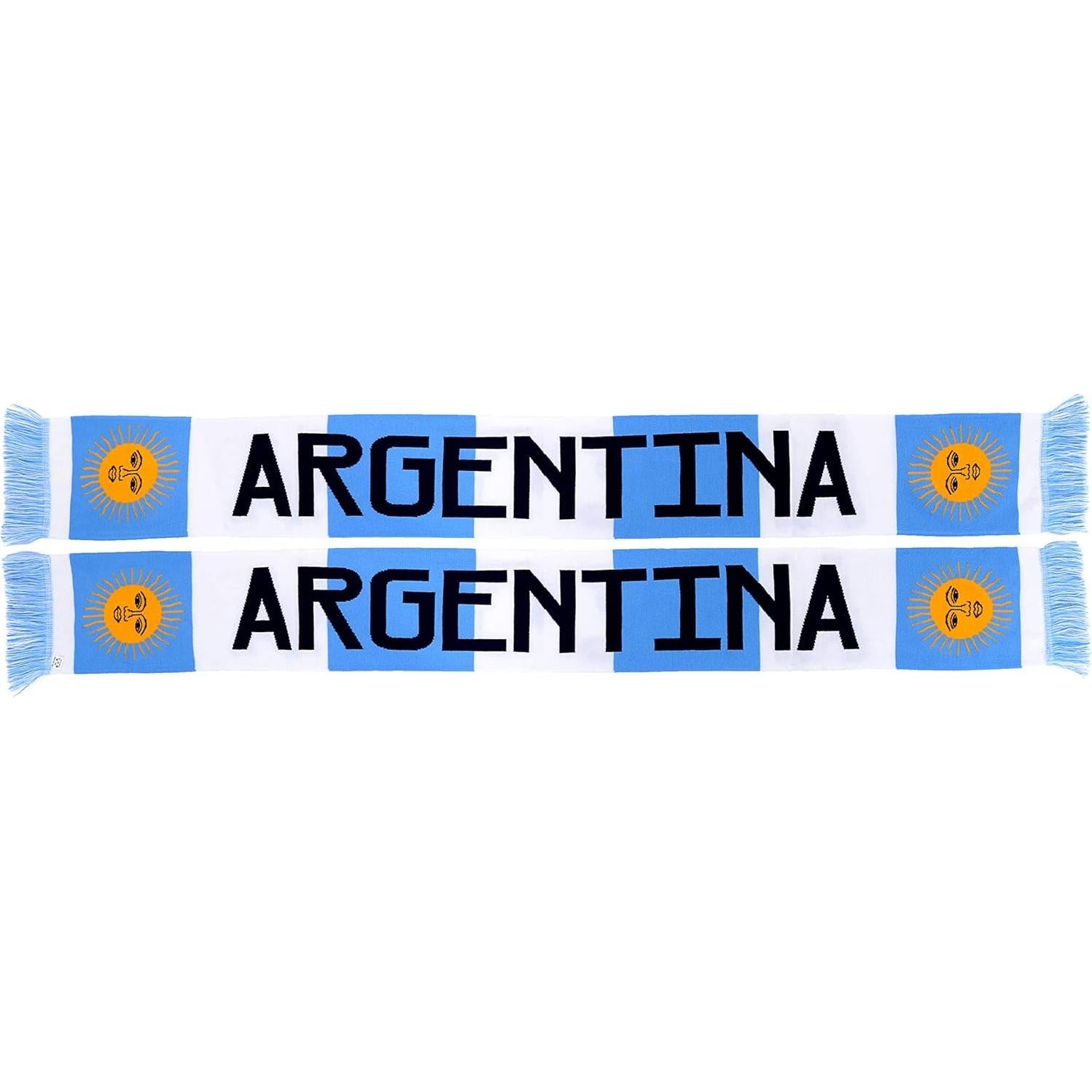 Bufanda de Fútbol Argentina Euroscarves HD 1.52m Acrílico