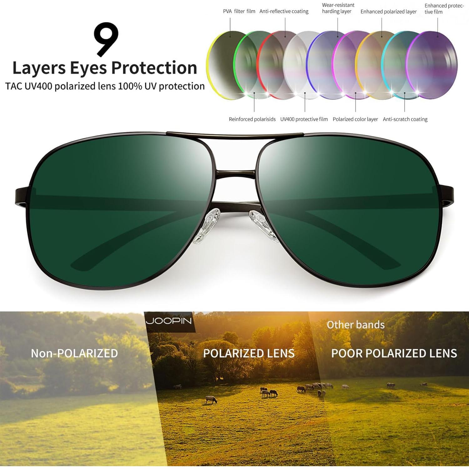 Gafas de Sol Joopin Polarizadas UV400 para Hombres