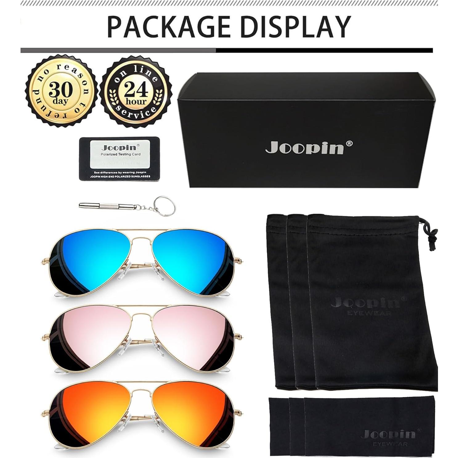 Gafas de sol polarizadas Joopin UV400 para hombres y mujeres