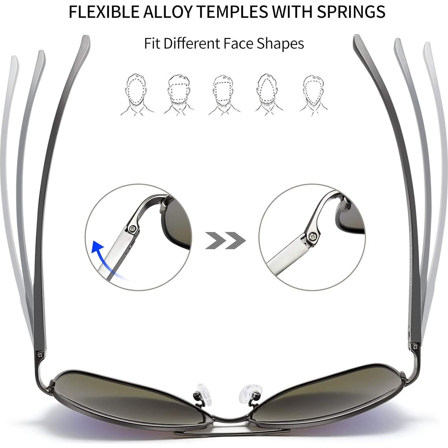 Gafas de sol polarizadas Joopin UV400 para hombres