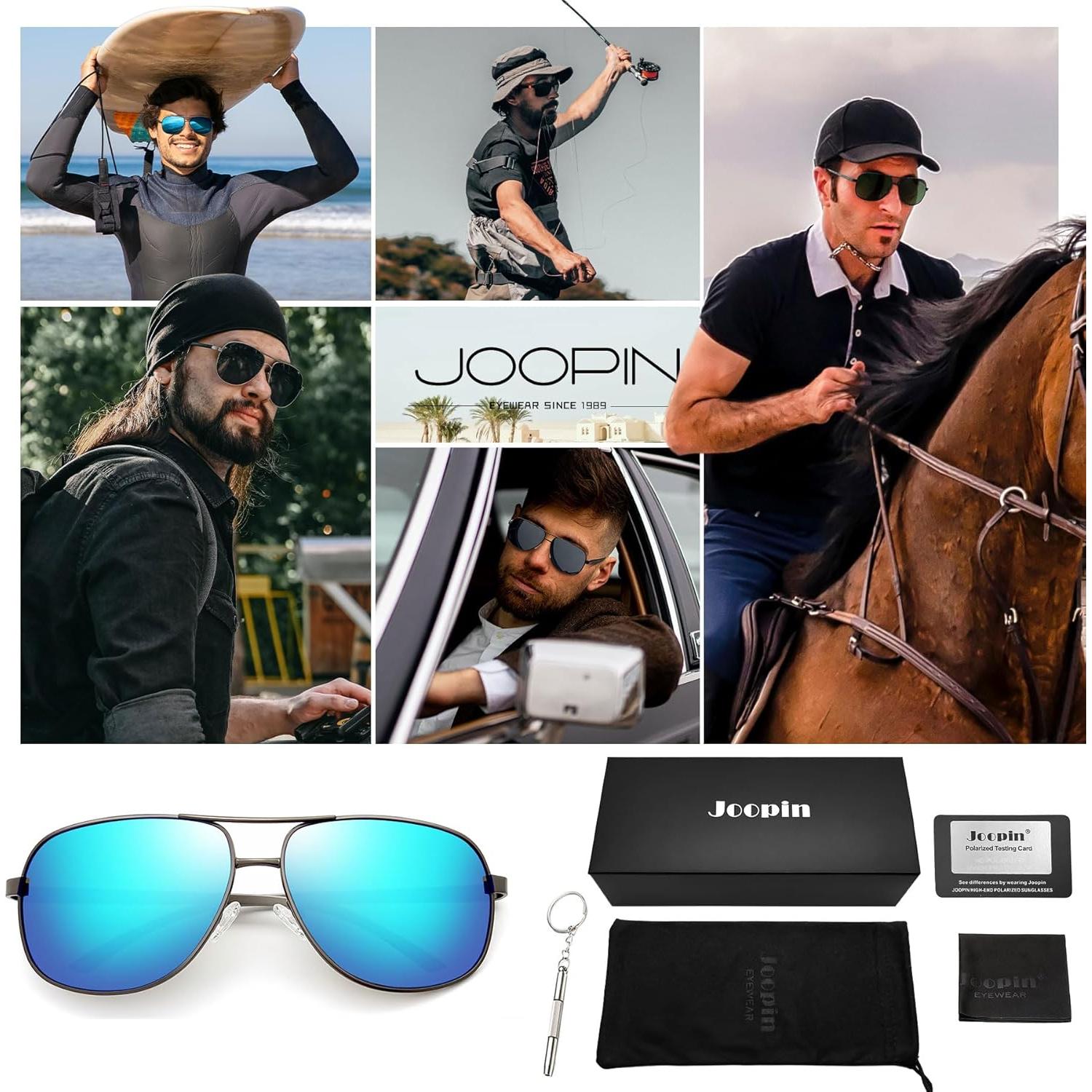 Gafas de sol polarizadas Joopin UV400 para hombres