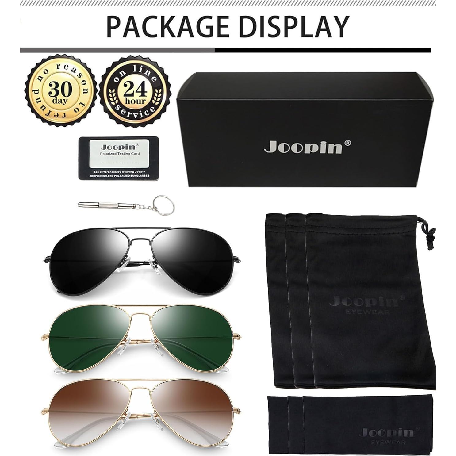 Gafas de Sol Polarizadas Joopin UV400 para Hombres y Mujeres