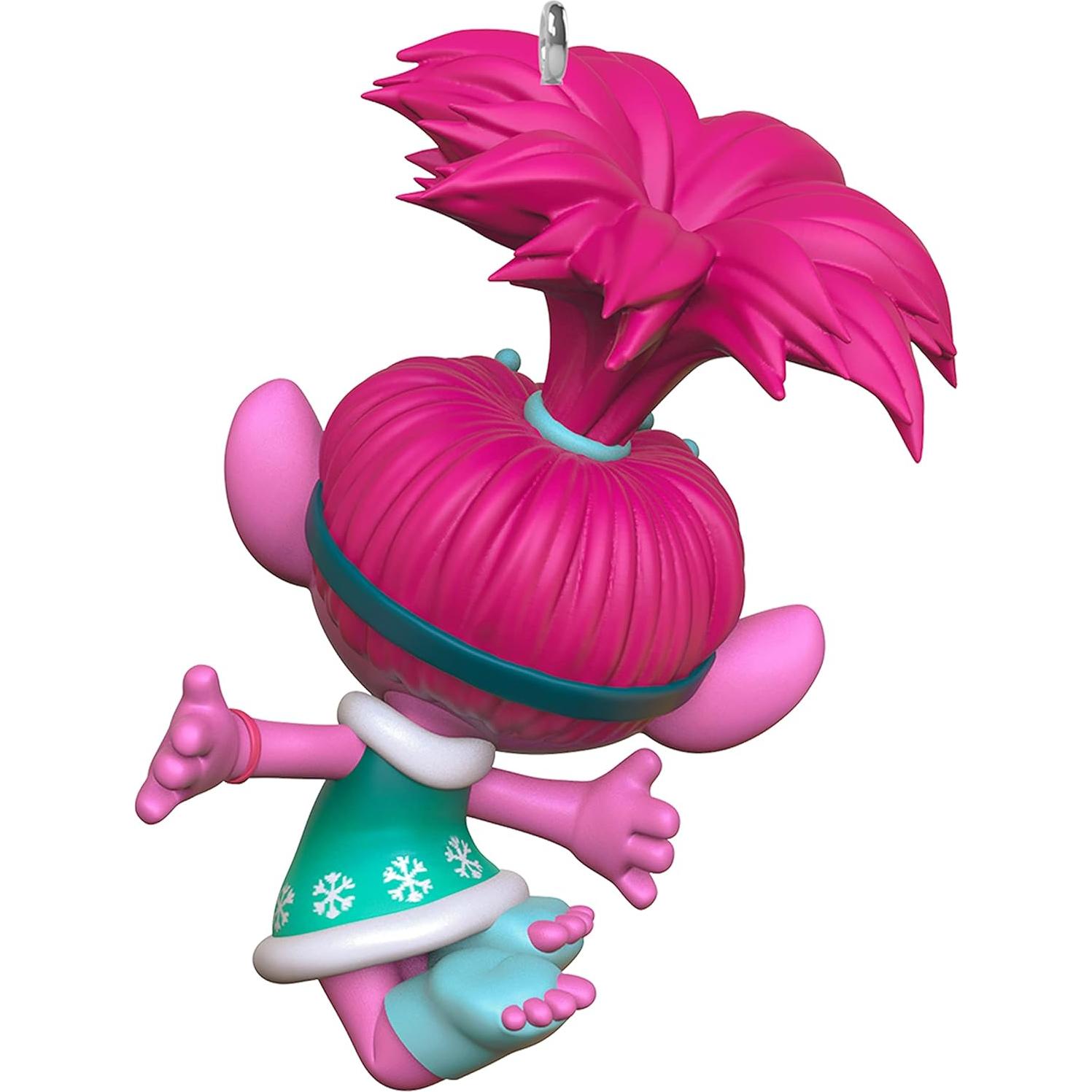 Adorno Navideño Miniatura Hallmark Poppy Trolls 2021 2.54 cm